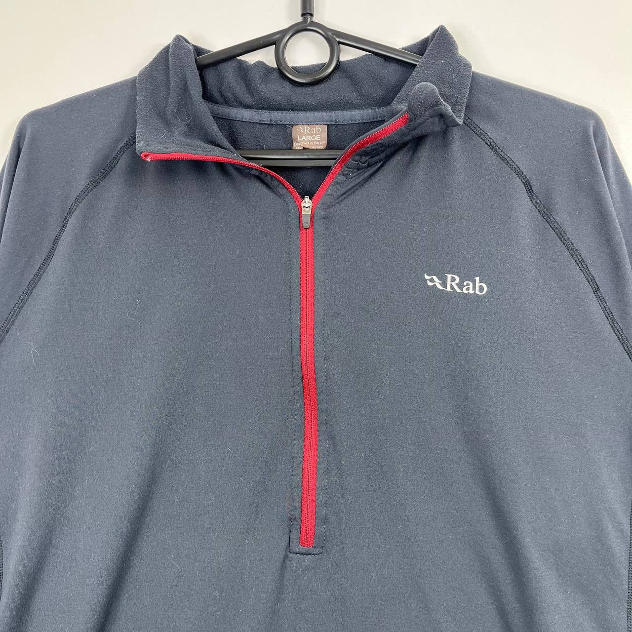 Rab Rab Fleece Pullover 1/4 Zip Outdoor Hiking Midlayer Size L Size L / US 10 / IT 46 - 2 Thumbnail