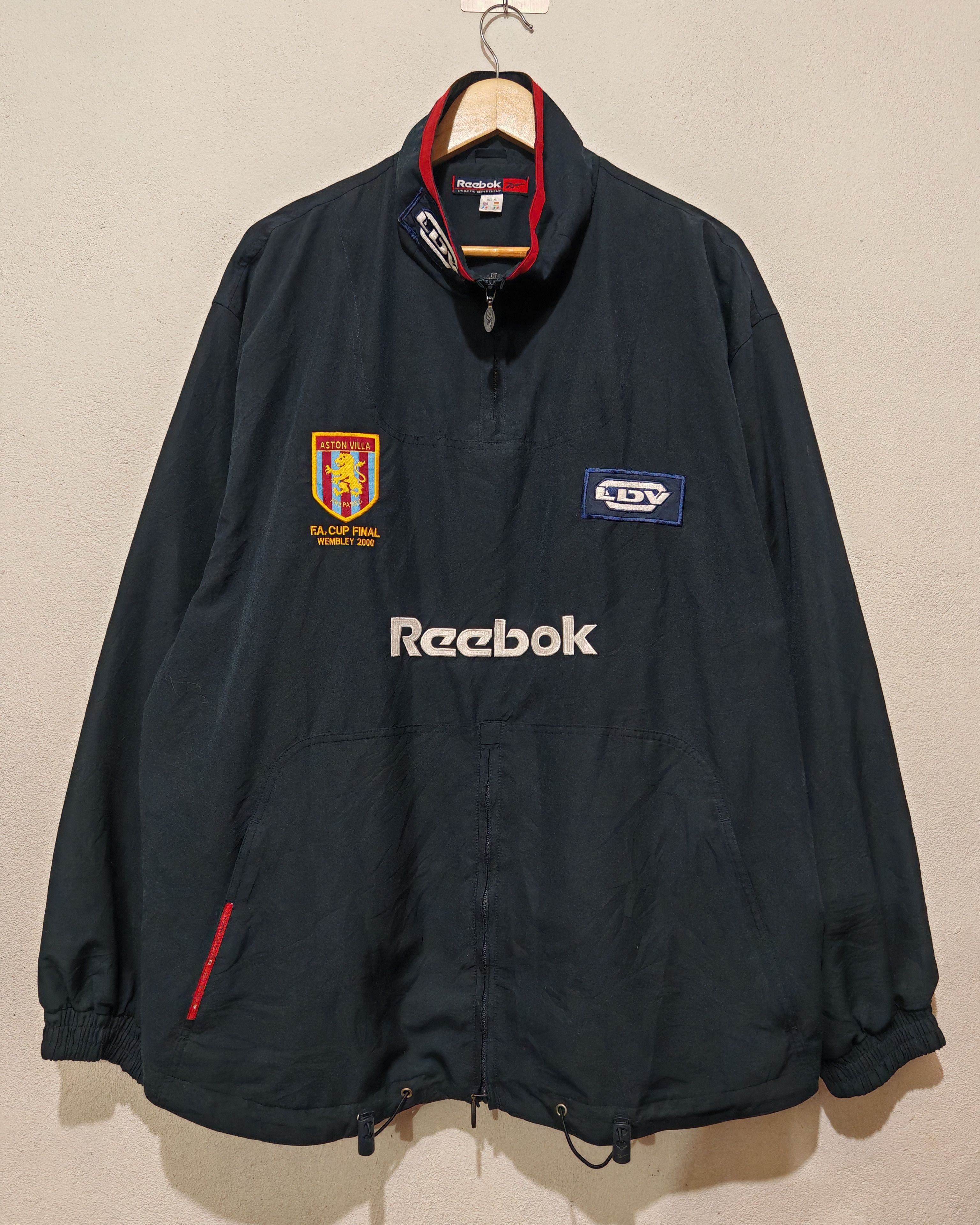Reebok × Vintage Vintage Aston Villa Final Wembley Cup 2000 Reebok Jacket Size US XL / EU 56 / 4 - 1 Thumbnail