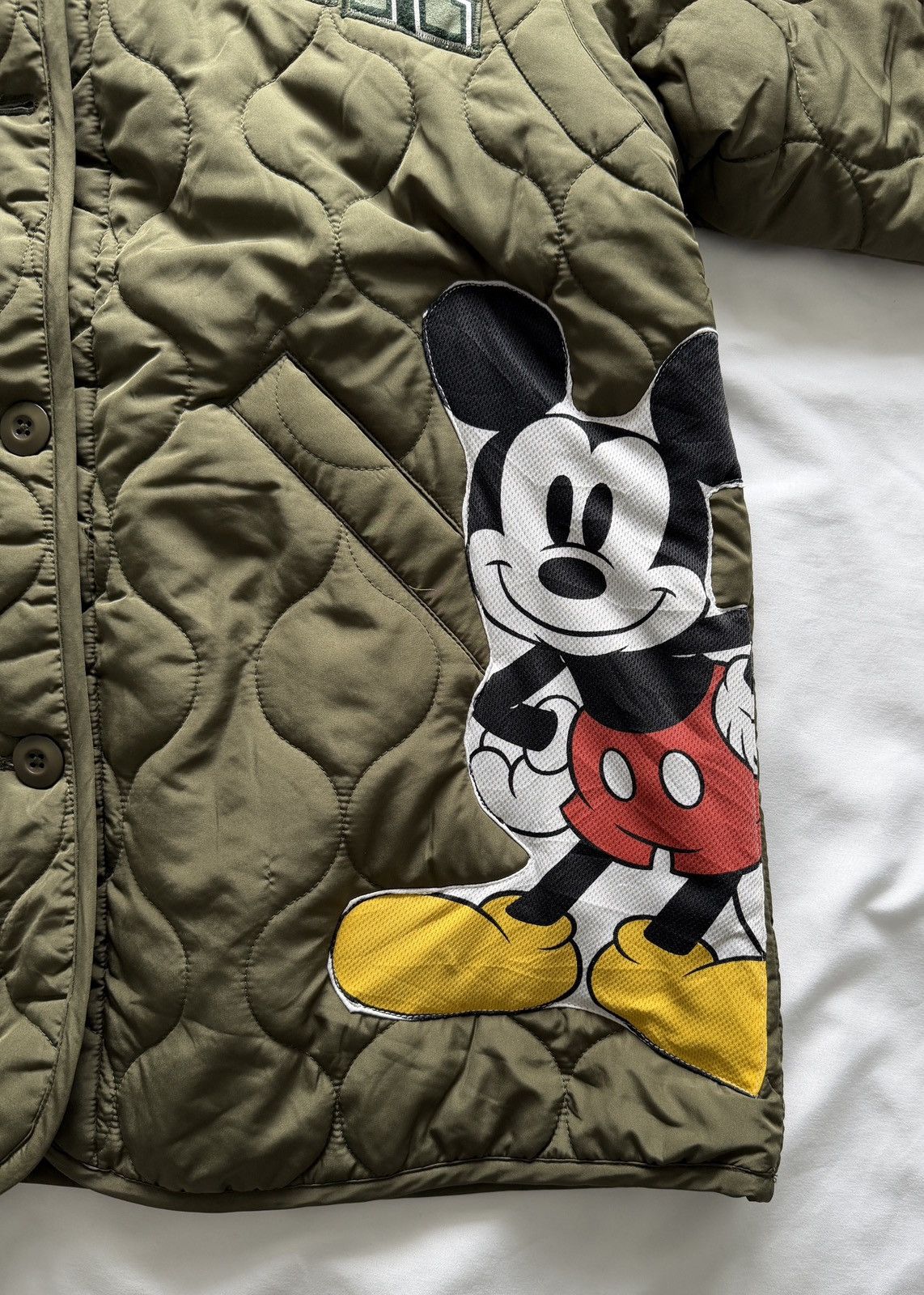 Other TARMAFIA Thailand x Disney Mickey quilted bomber jacket Size L / US 10 / IT 46 - 4 Thumbnail