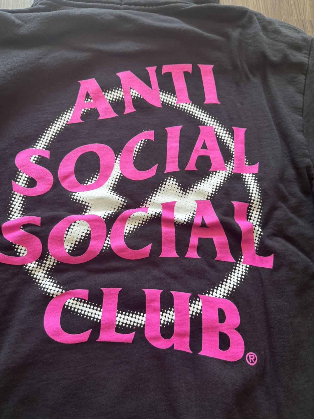 Anti Social Social Club × Fragment Design Anti Social Social Club x Fragment Hoodie Black Pink Half S Size US S / EU 44-46 / 1 - 5 Thumbnail