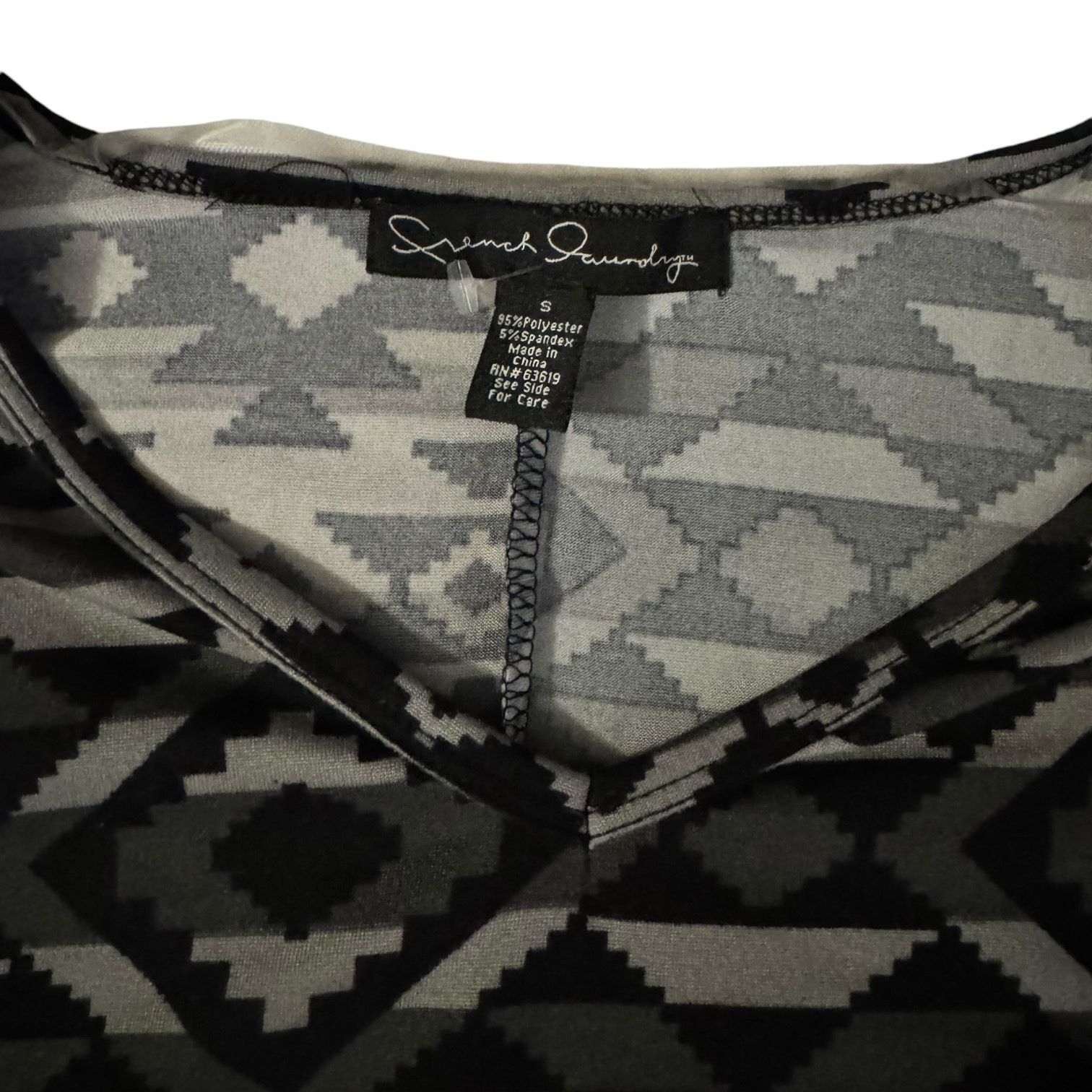 Other French Laundry Athletic Southwestern Pattern Shirt Small NWT Size S / US 4 / IT 40 - 2 Thumbnail