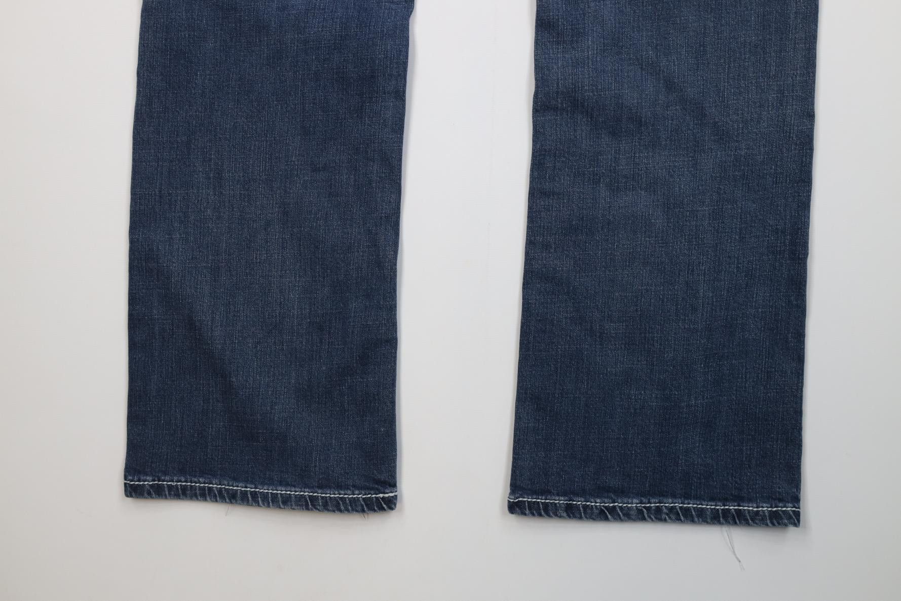 Vintage Buckle BKE Thick Stitch Stretch Carter Bootcut Jeans Blue Size US 33 - 13 Thumbnail