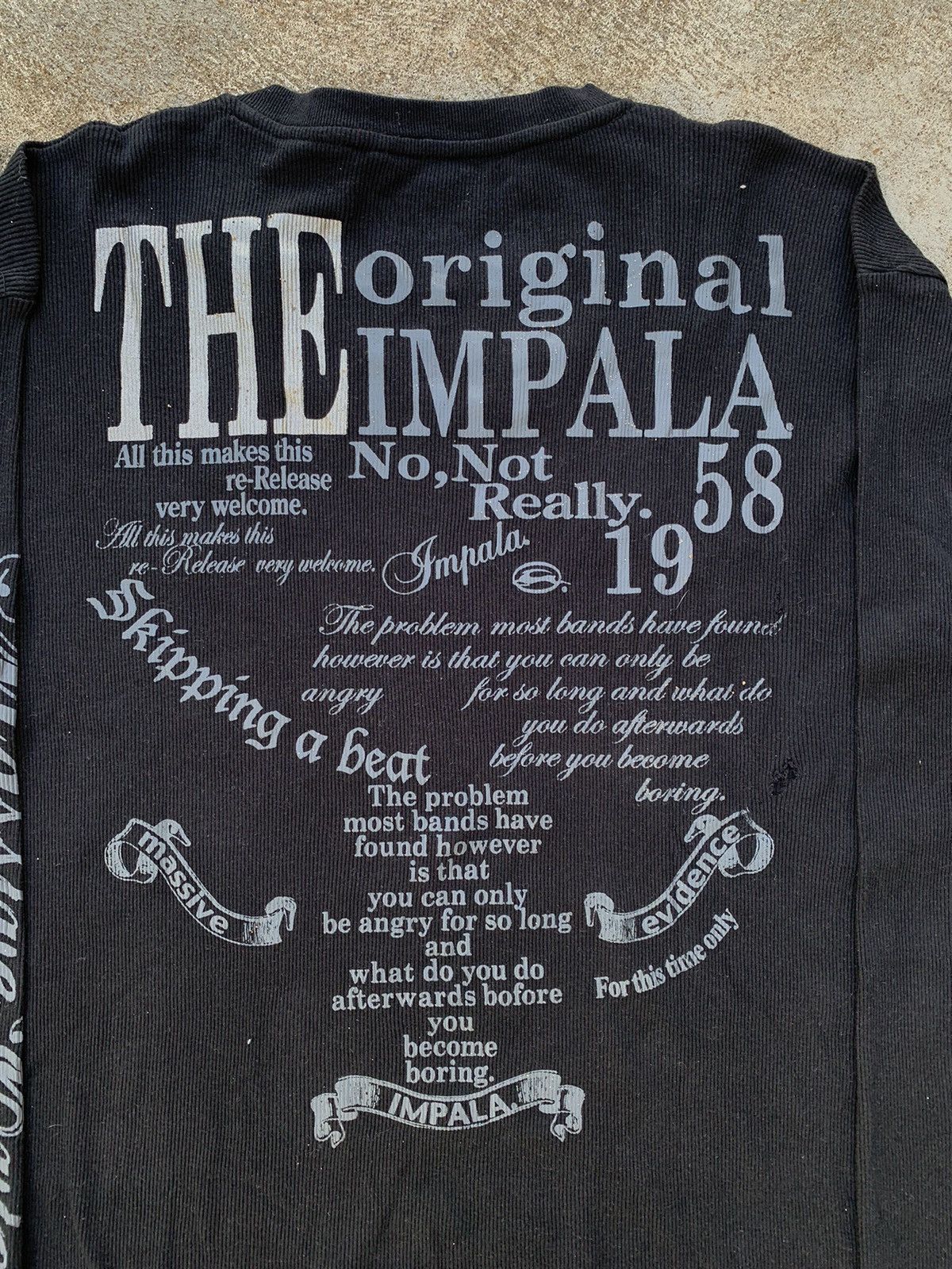 If Six Was Nine × Japanese Brand IMPALA MASSIVE EVIDENCE LONG SLEEVE Size US XL / EU 56 / 4 - 5 Thumbnail