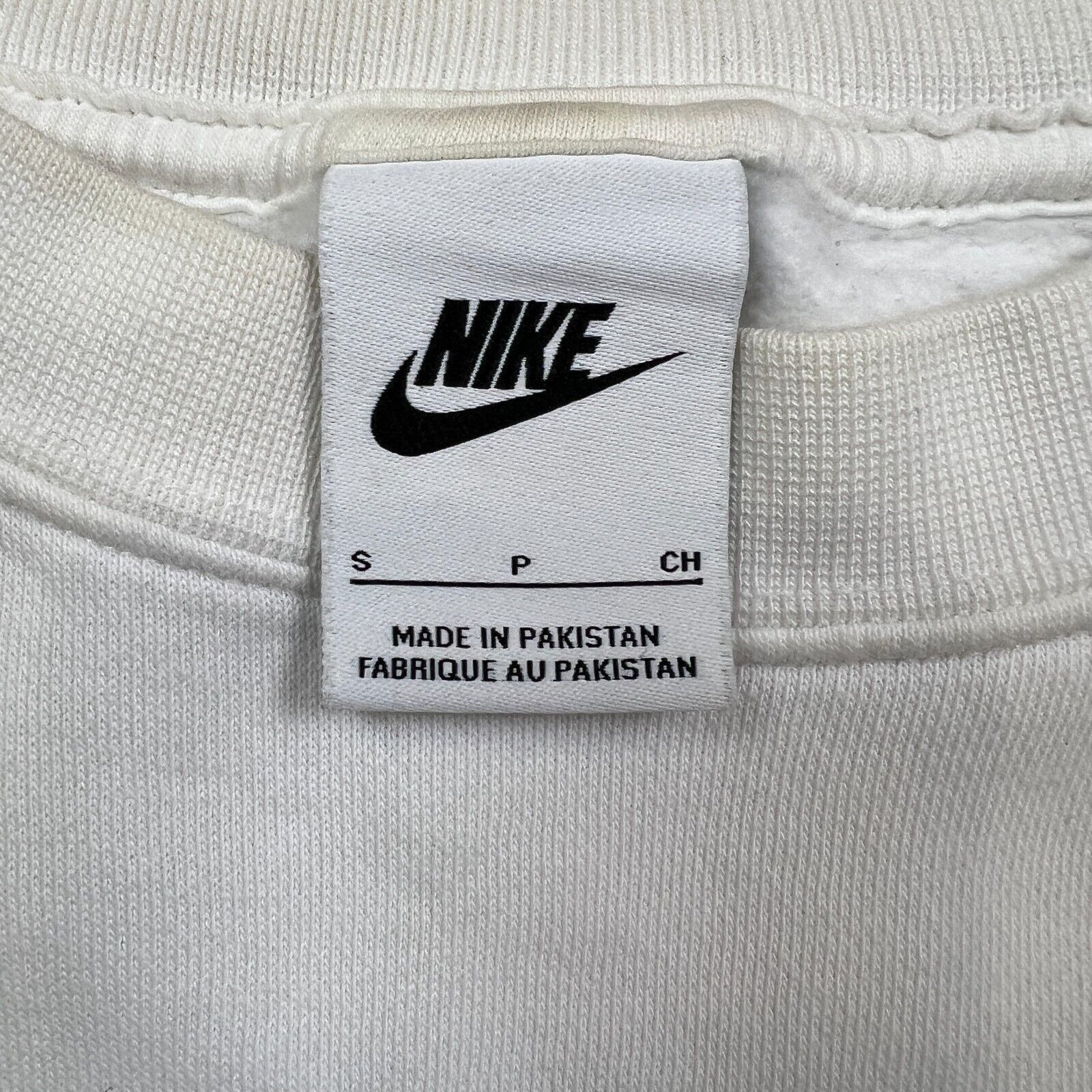 Nike × Vintage Nike Sportswear Sweatshirt Small Center Swoosh Pullover Crew Size S / US 4 / IT 40 - 7 Thumbnail