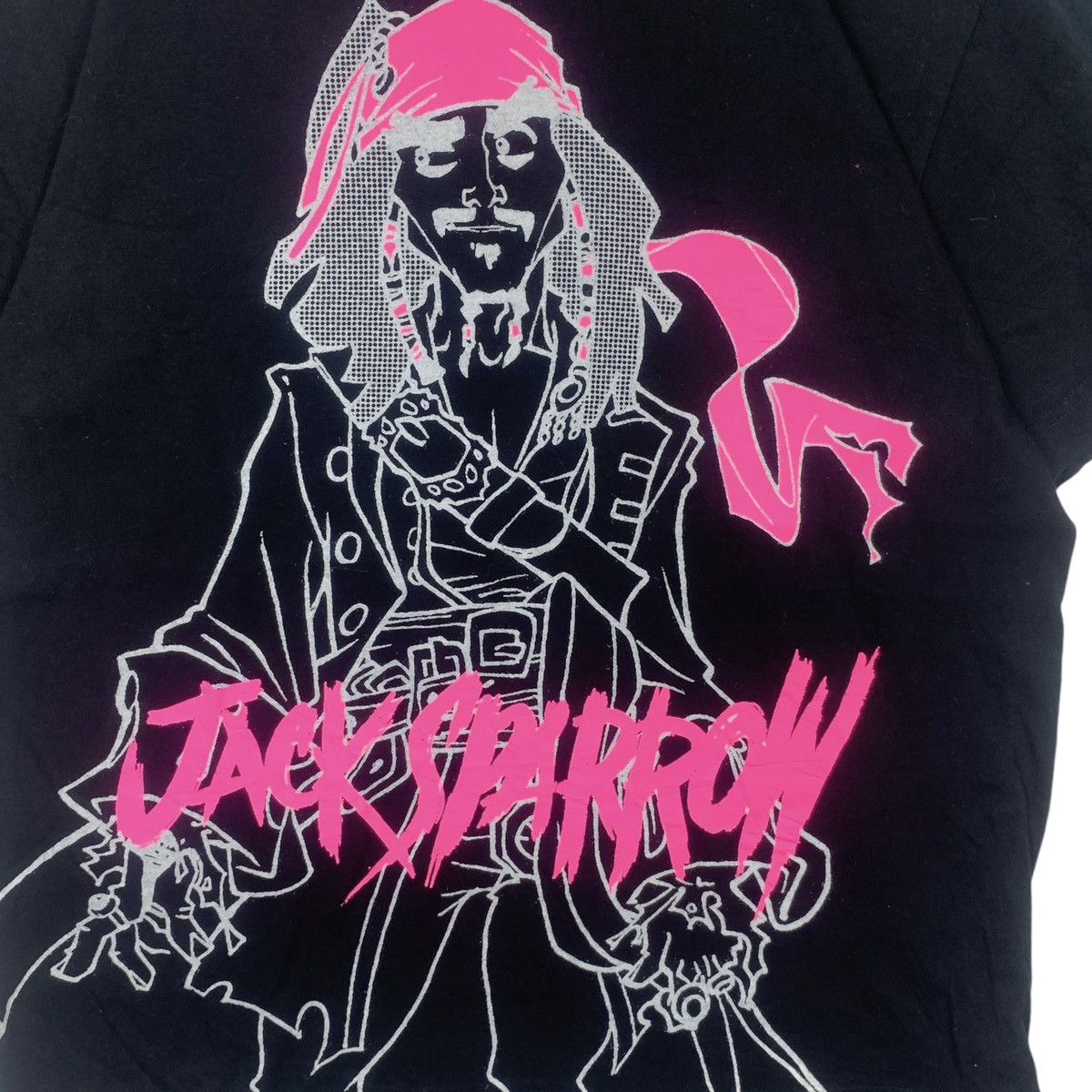 Caribbean MOVIE JACK SPARROW Pirates Of Caribbean’s Tee Shirt Top F Size L / US 10 / IT 46 - 3 Thumbnail
