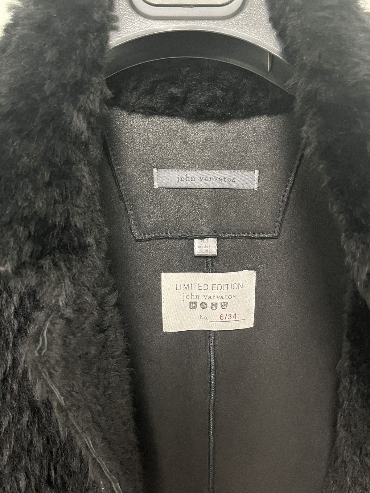 John Varvatos Shaggy Shearling Coat. 48 Size US M / EU 48-50 / 2 - 9 Thumbnail