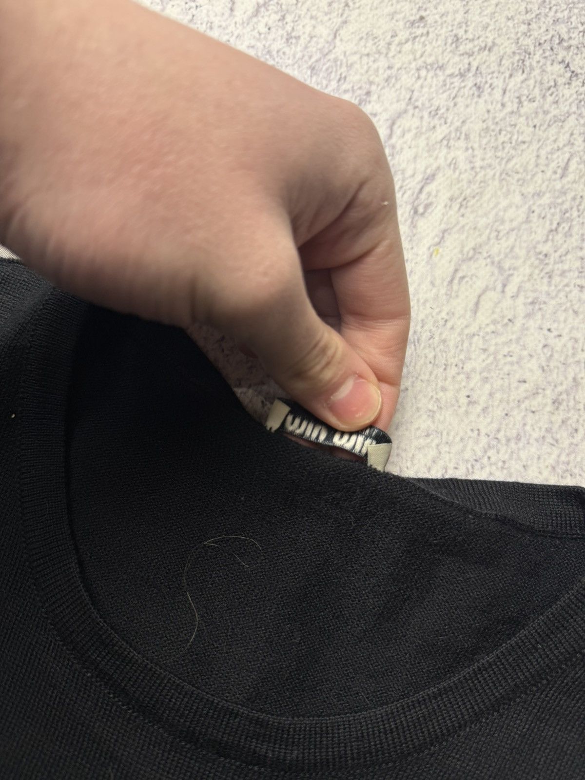 Miu Miu Miu Miu Black Knit Top – Made in Italy Size M / US 6-8 / IT 42-44 - 11 Thumbnail