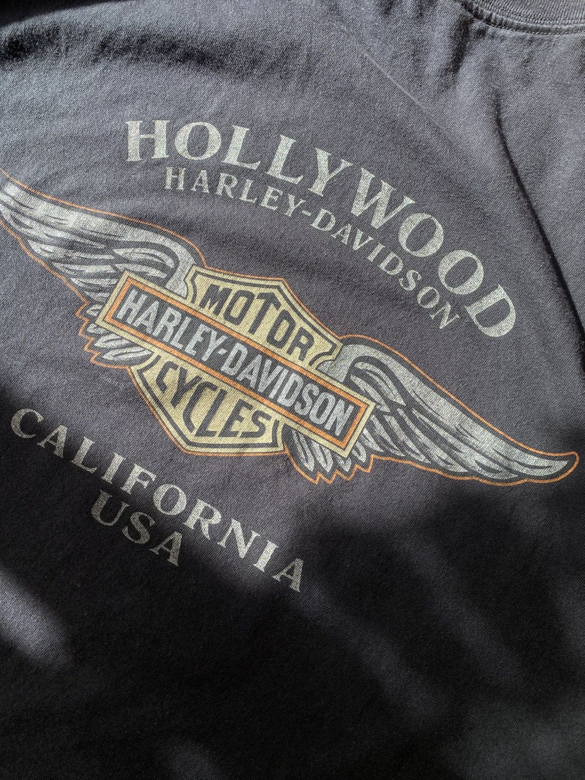Harley Davidson × Vintage Harley Davidson T-shirt Vintage Streetwear Merch made in USA Size US L / EU 52-54 / 3 - 7 Thumbnail
