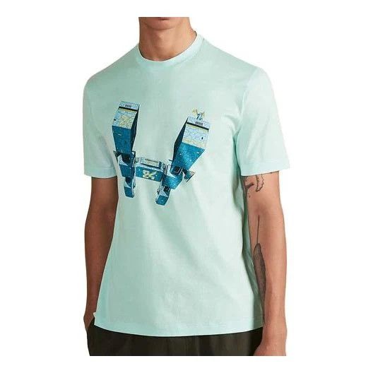 Hermes HERMES Pattern Printing T-Shirt Size US L / EU 52-54 / 3 - 7 Thumbnail