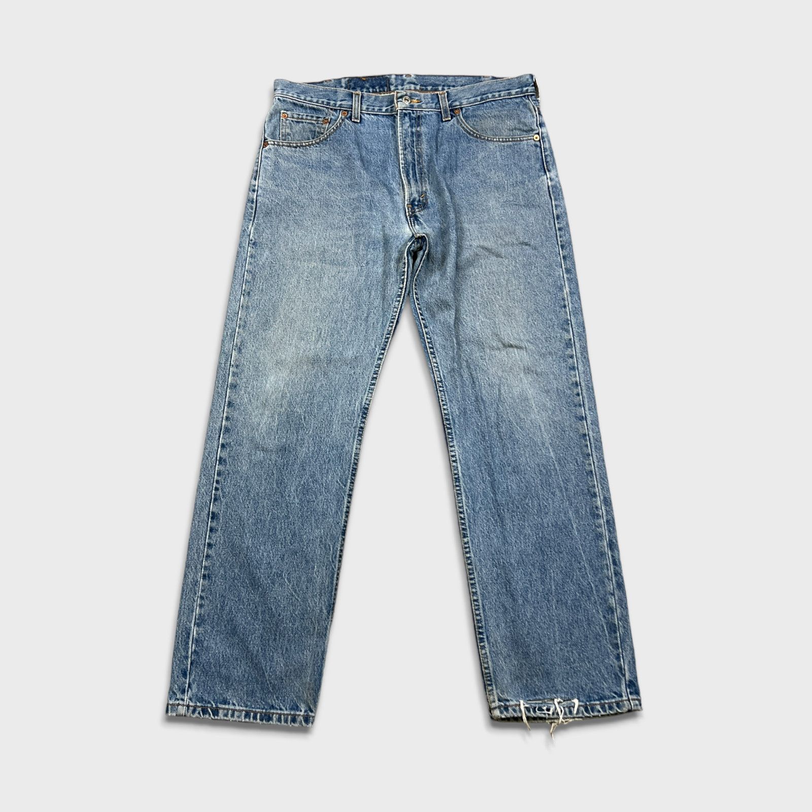 Levi's × Levi's Vintage Clothing × Vintage Vintage Levi's 505 Jeans 36x30 Irregular Straight 90s Denim Size US 36 / EU 52 - 1 Thumbnail