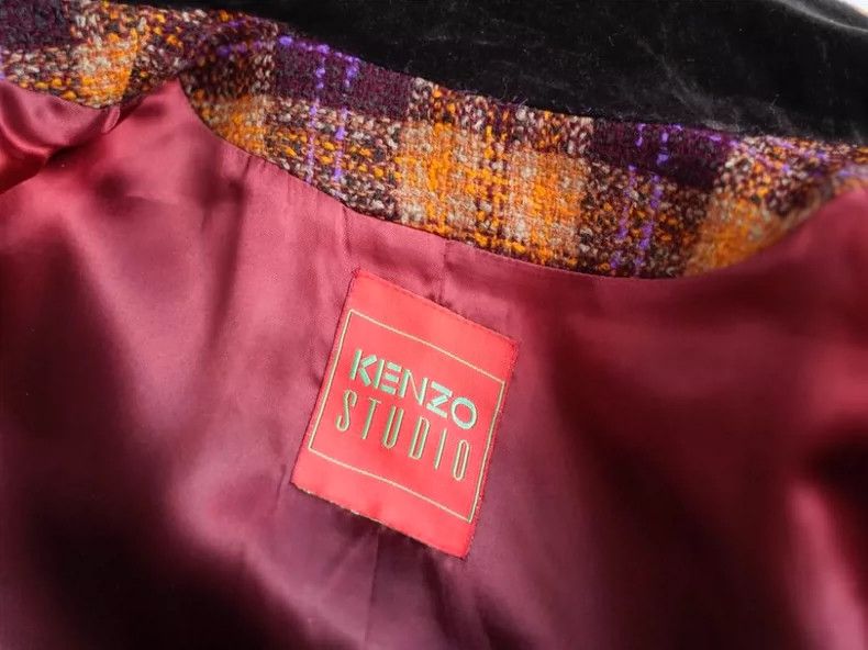 Kenzo KENZO size6 Pumpkin velvet grid set Size M / US 6-8 / IT 42-44 - 6 Thumbnail