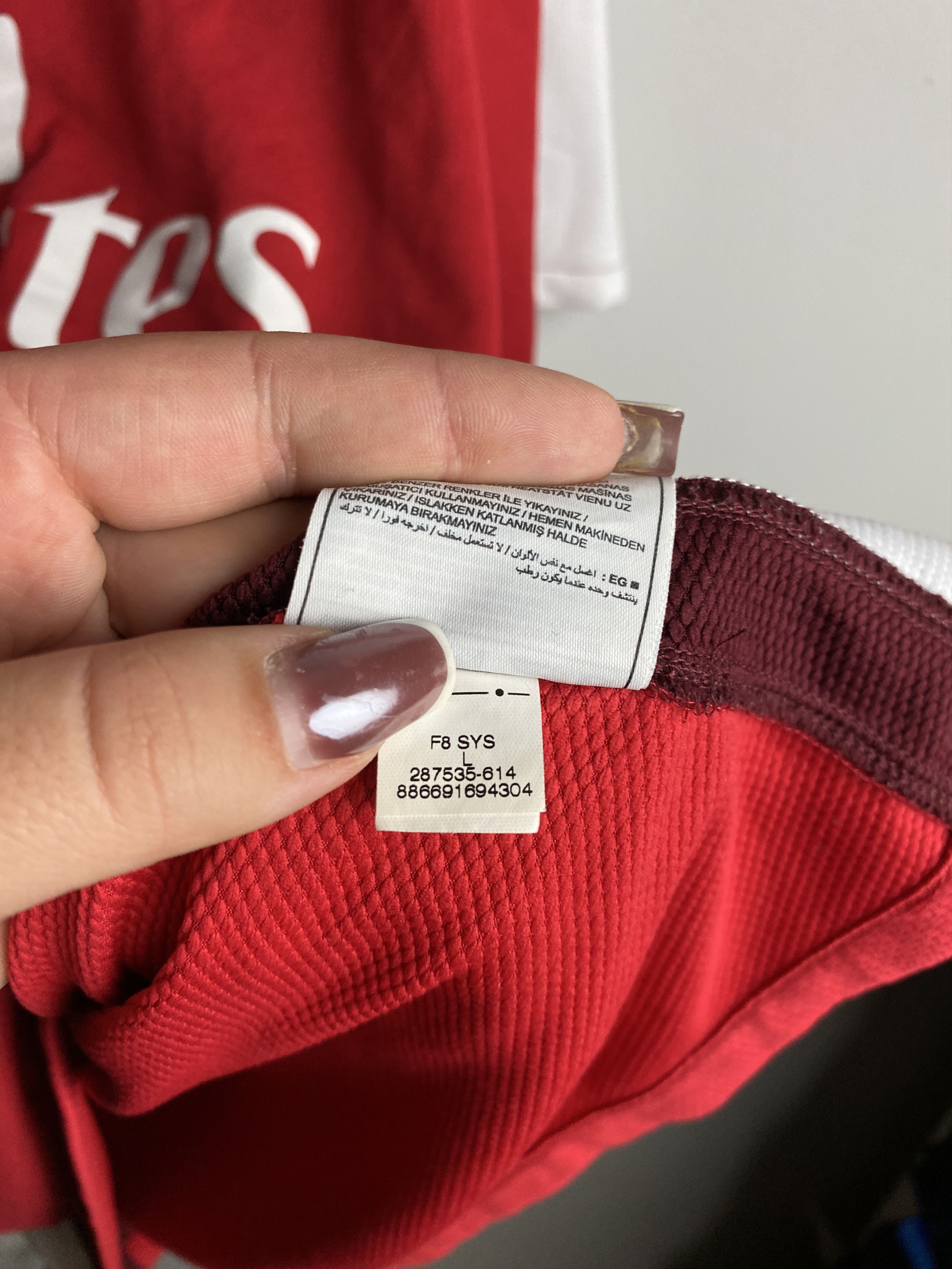 Nike Arsenal Nike soccer jersey fly emirates mojolojo blokecore Size US L / EU 52-54 / 3 - 7 Thumbnail