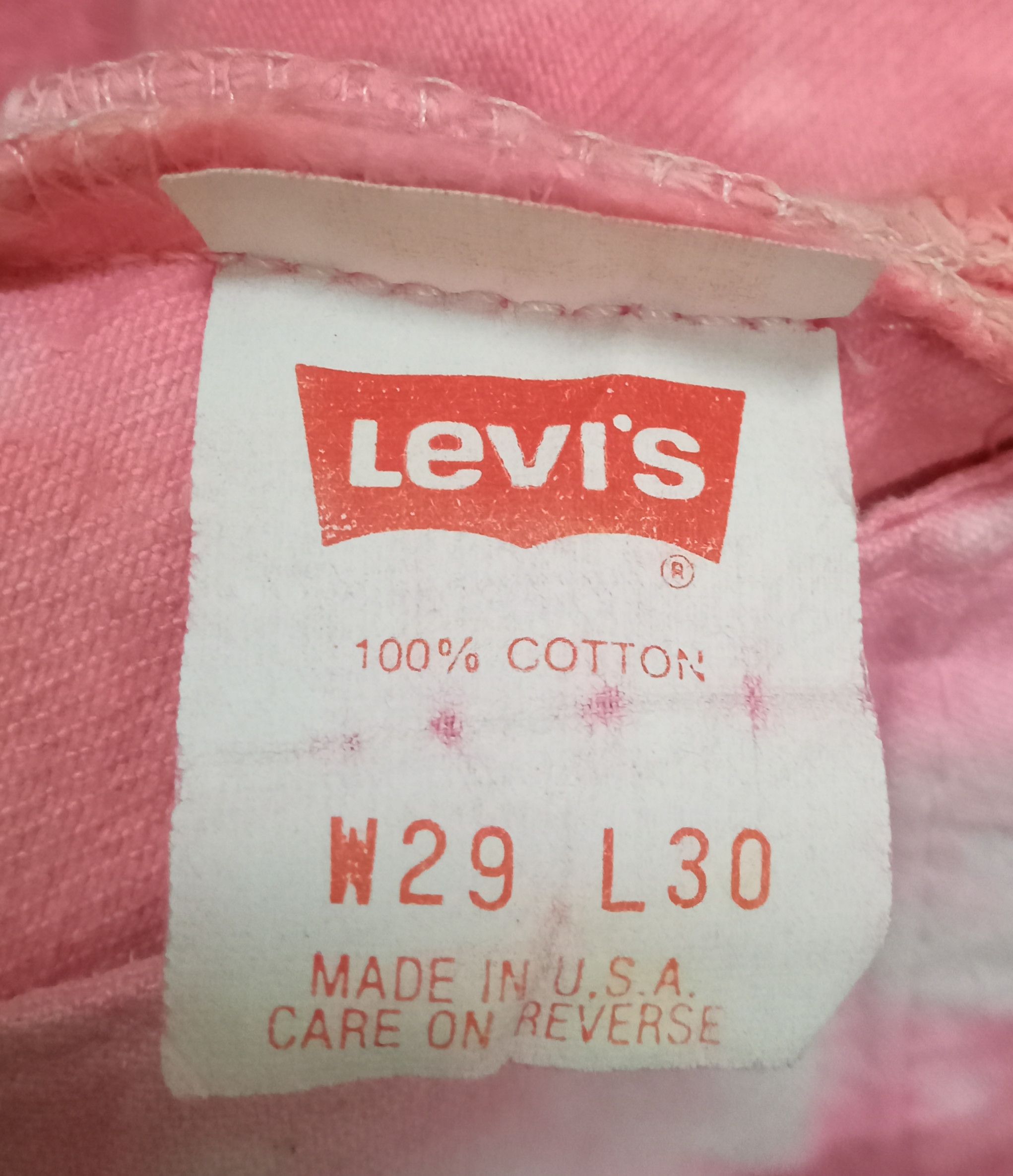Levi's Vintage Levi's 501 Rare Tie Dye Jeans Size US 29 - 4 Thumbnail