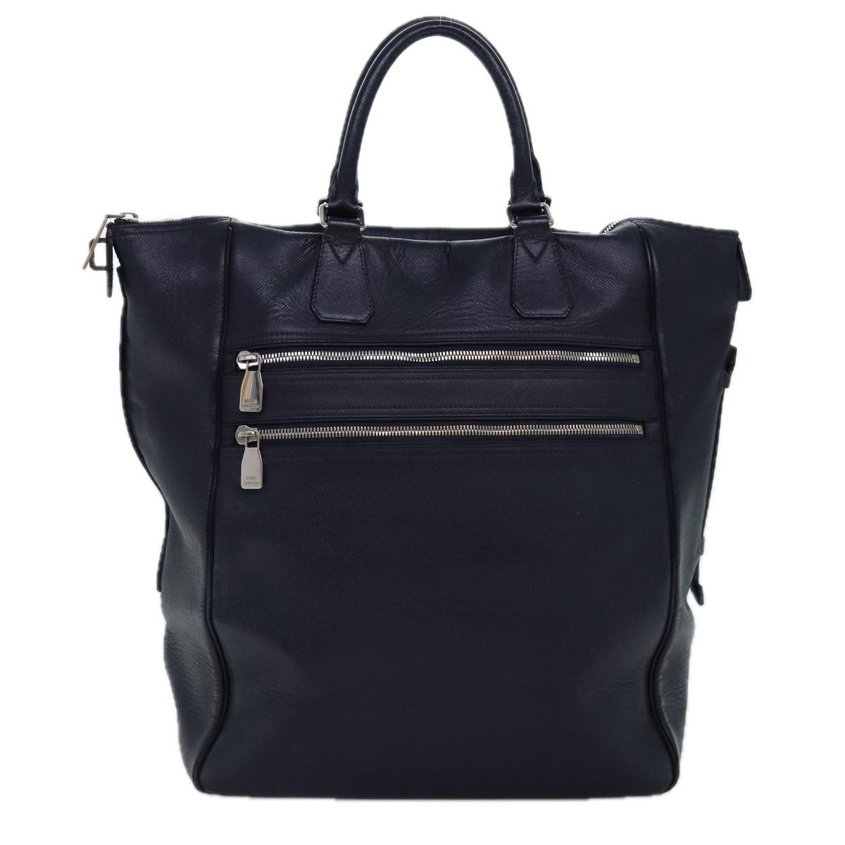 Louis Vuitton Marin Navy Leather Tote Bag (Pre-Owned) Size ONE SIZE - 1 Thumbnail