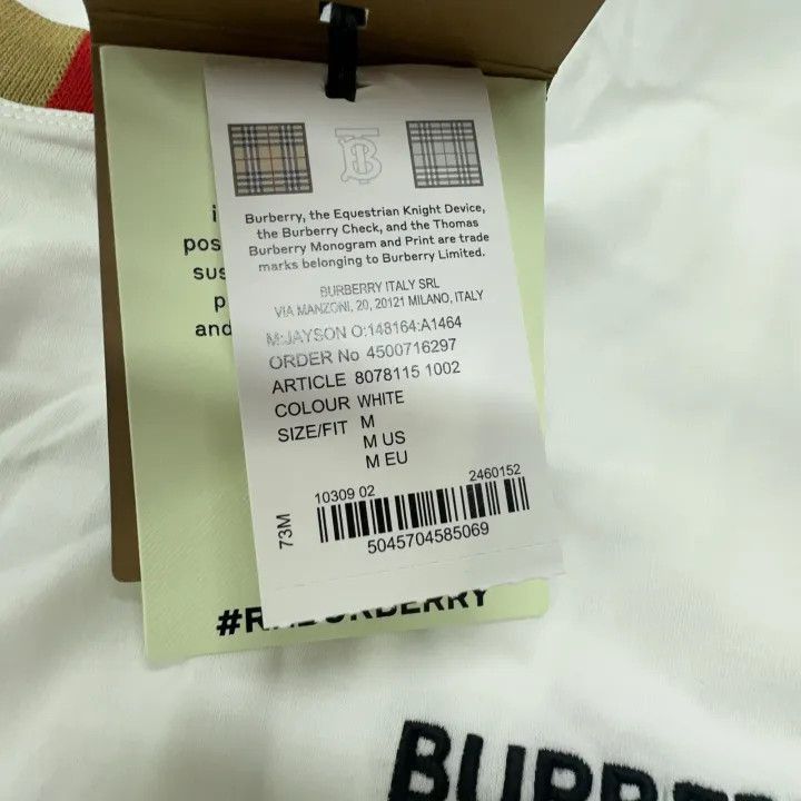 Burberry Burberry burberry short sleeve-2507 Size US M / EU 48-50 / 2 - 4 Thumbnail