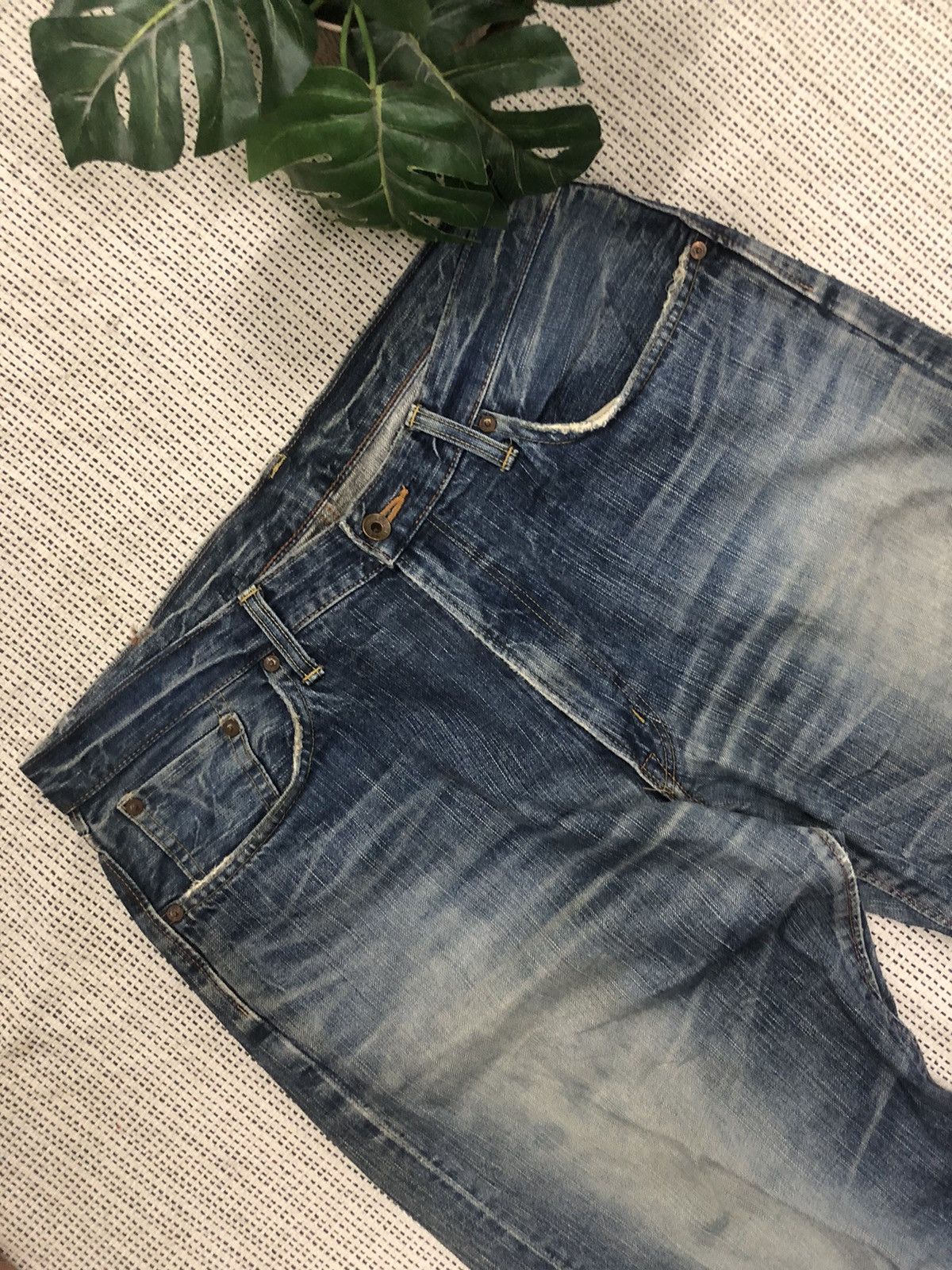 Edwin × Vintage Vintage Edwin Selvedge Denim W36 Size US 36 / EU 52 - 2 Thumbnail