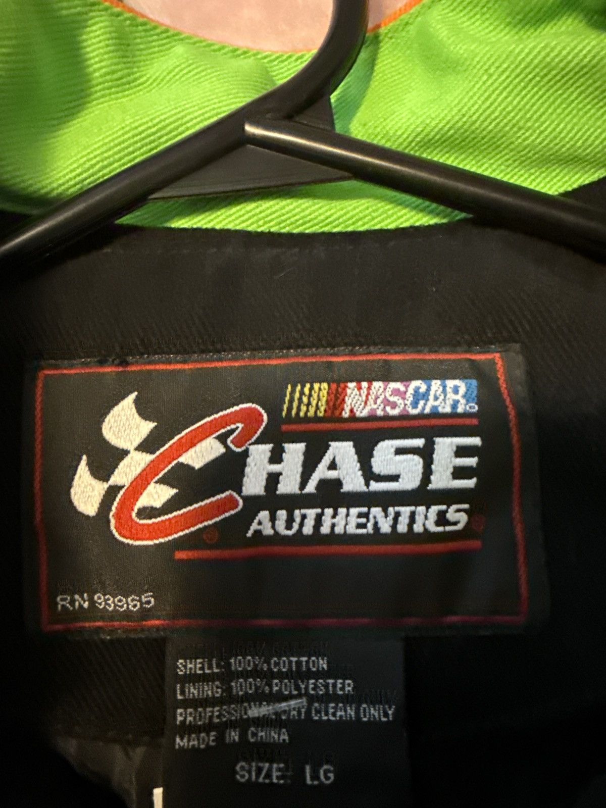 Chase Authentics Chase Authentic’s Go Daddy Nascar Jacket! Size US L / EU 52-54 / 3 - 3 Thumbnail
