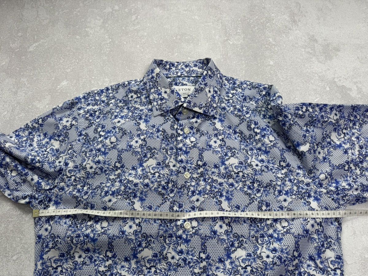 Eton Eton shirts men Multicolor luxury flowers size L slim Size US L / EU 52-54 / 3 - 7 Thumbnail