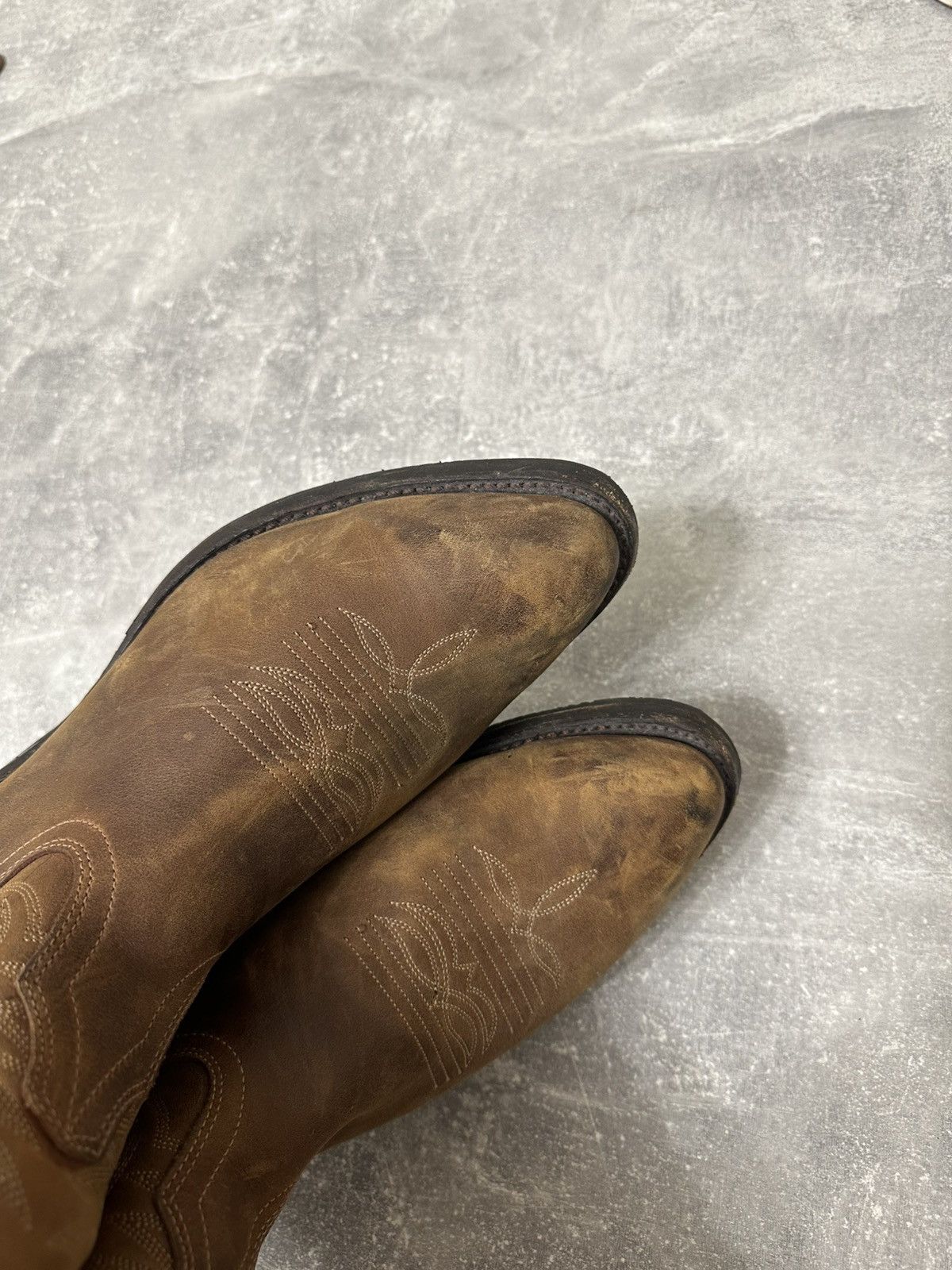 Vintage Vintage Leather Cowboy Boots Western shoes Size US 11 / EU 44 - 7 Thumbnail