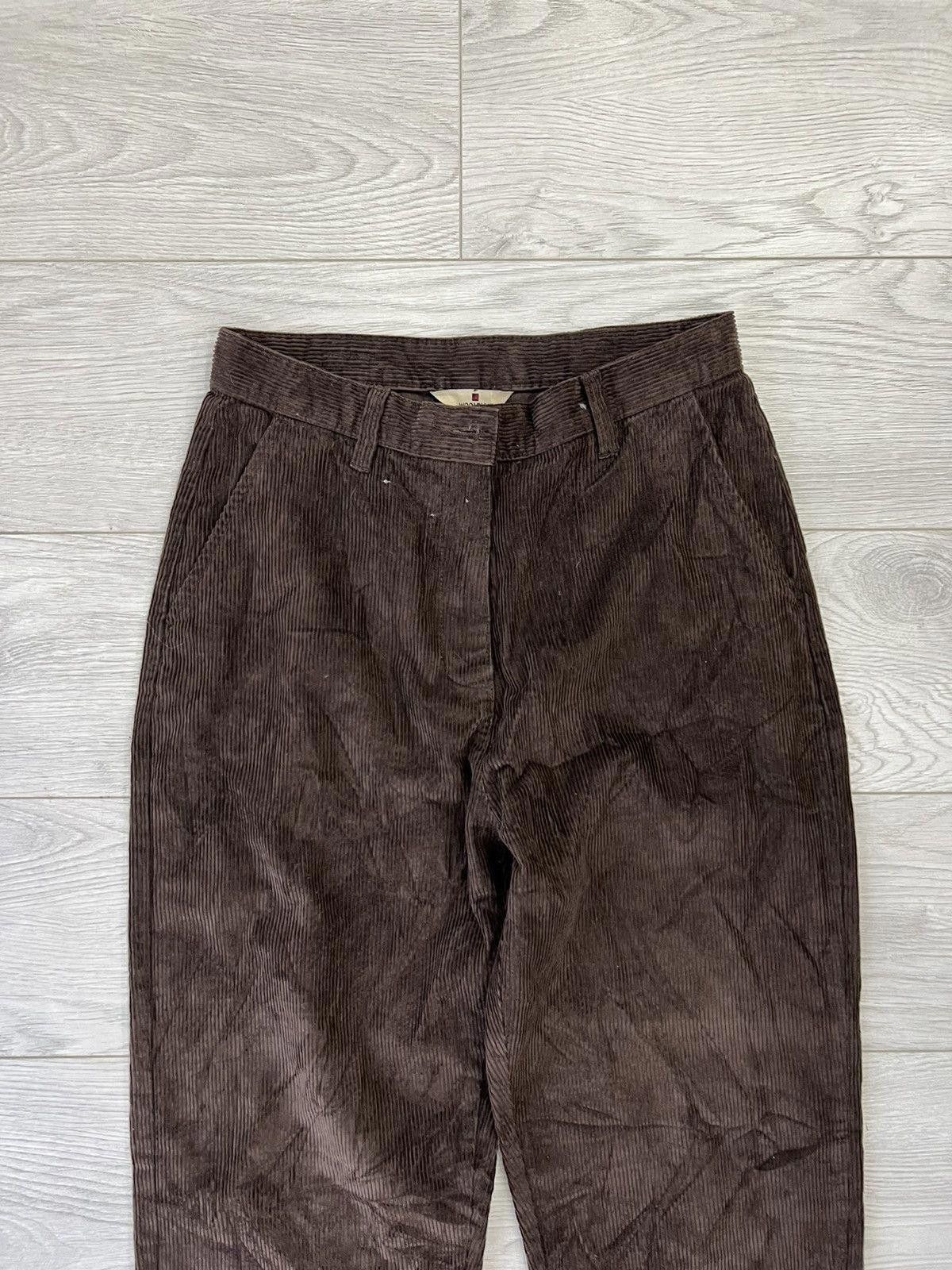 Vintage Vintage Woolrich Womens Corduroy Pants Chocolate Brown 8 Size 30" / US 8 / IT 44 - 4 Thumbnail