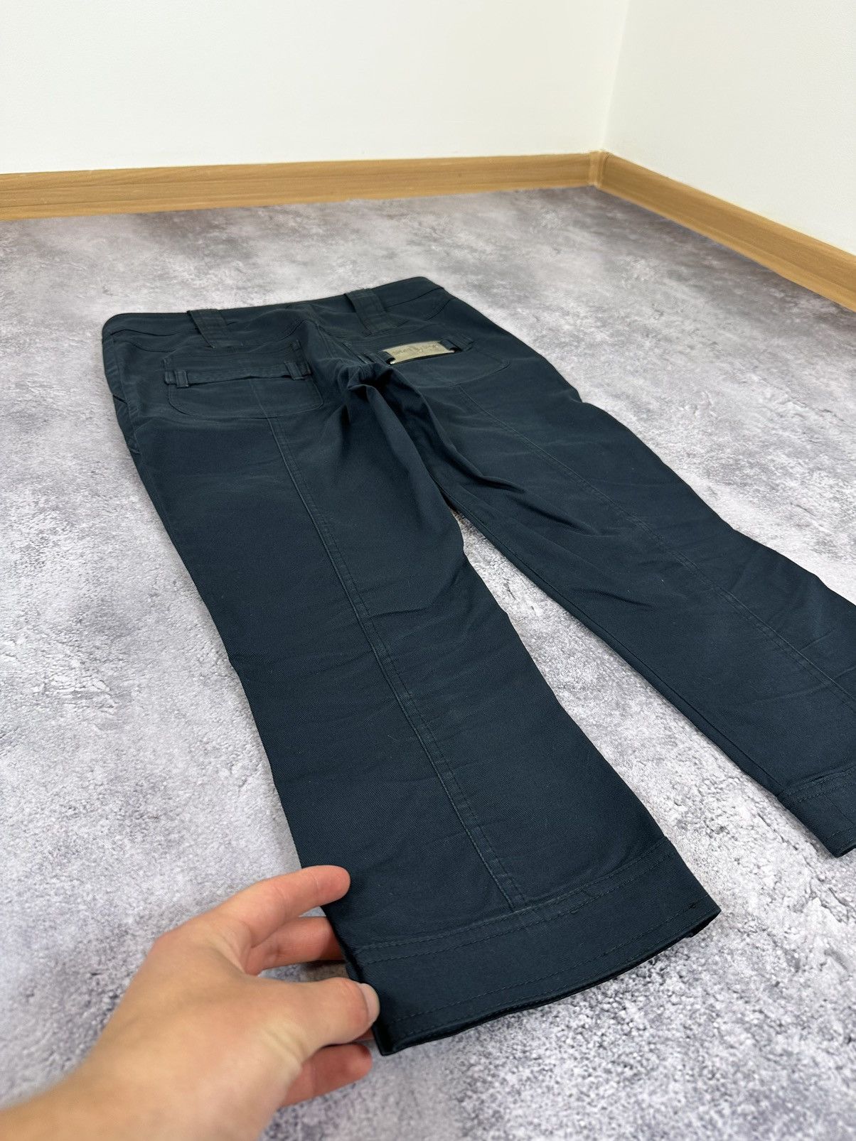 Versace × Vintage Vintage 90s Versace Medusa Avant Garde Luxury Cropped Pants Size 28" / US 6 / IT 42 - 3 Thumbnail