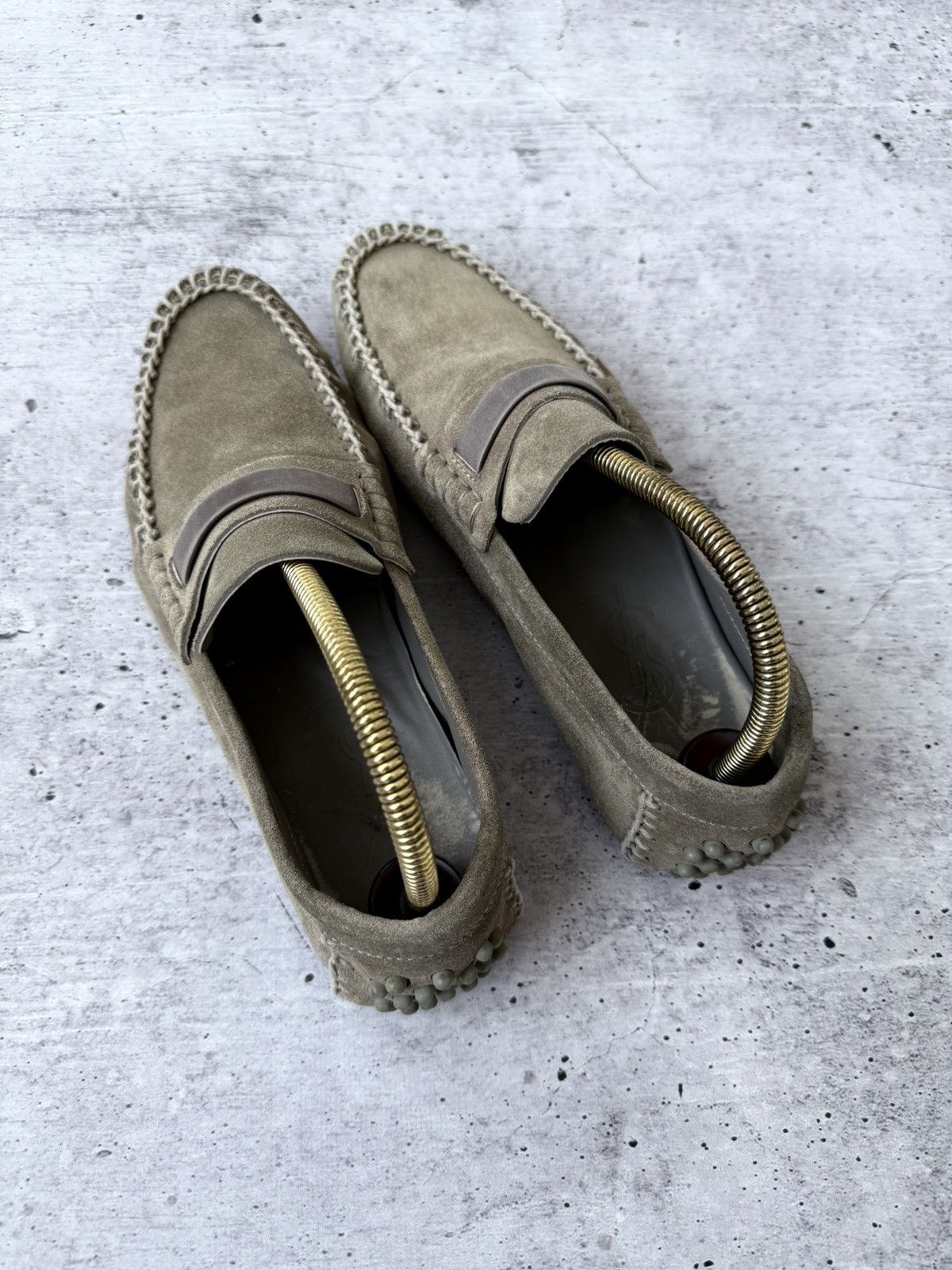 Yves Saint Laurent Yves Saint Laurent YSL Light Suede Men’s Moccasin Size US 7 / EU 40 - 6 Thumbnail