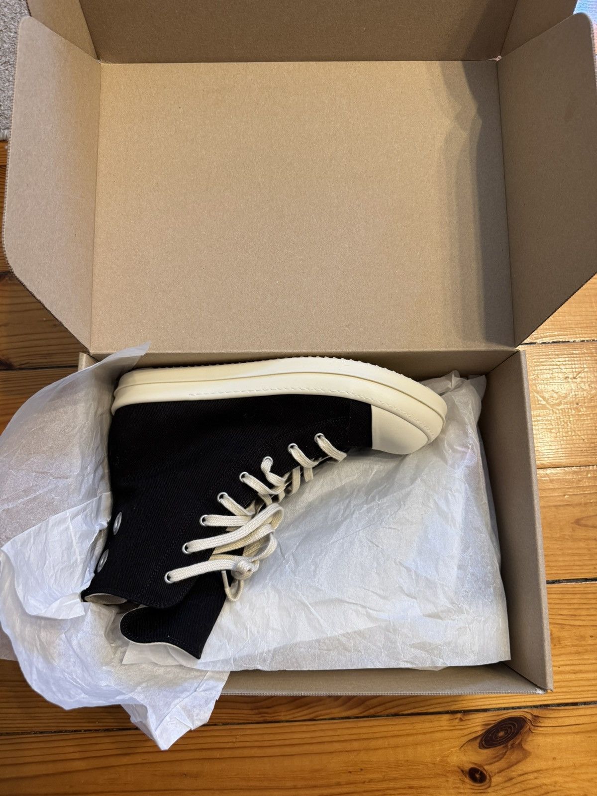 Rick Owens Rick owens ramones drkshdw Size US 10 / EU 43 - 4 Thumbnail