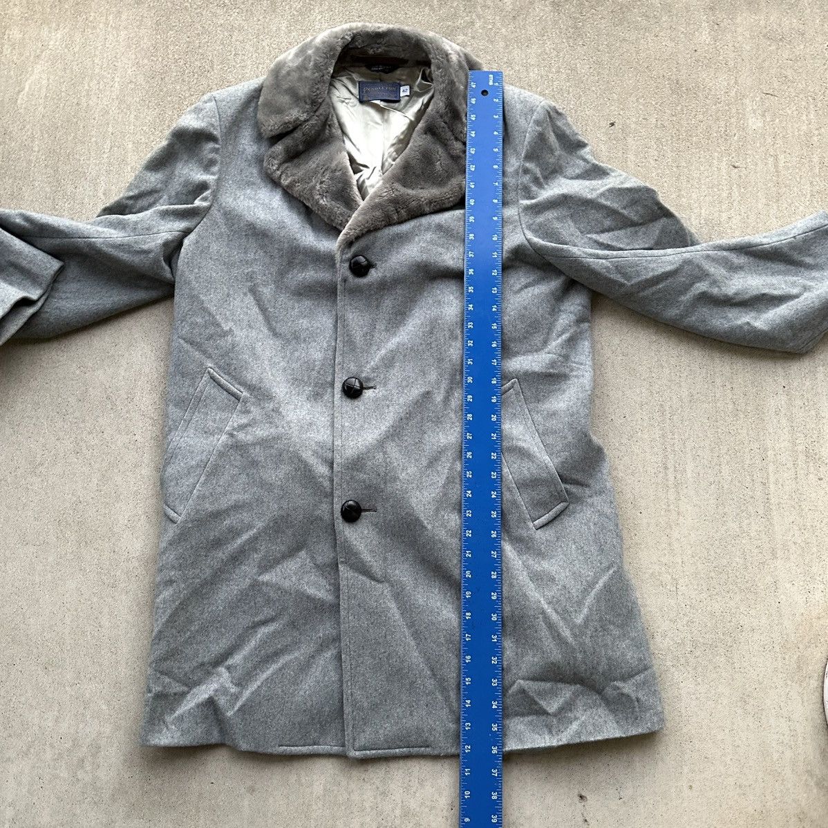 Pendleton Vtg Pendleton Virgin Wool Mid Length Coat Men's 42 Faux Fur Size US XL / EU 56 / 4 - 5 Thumbnail