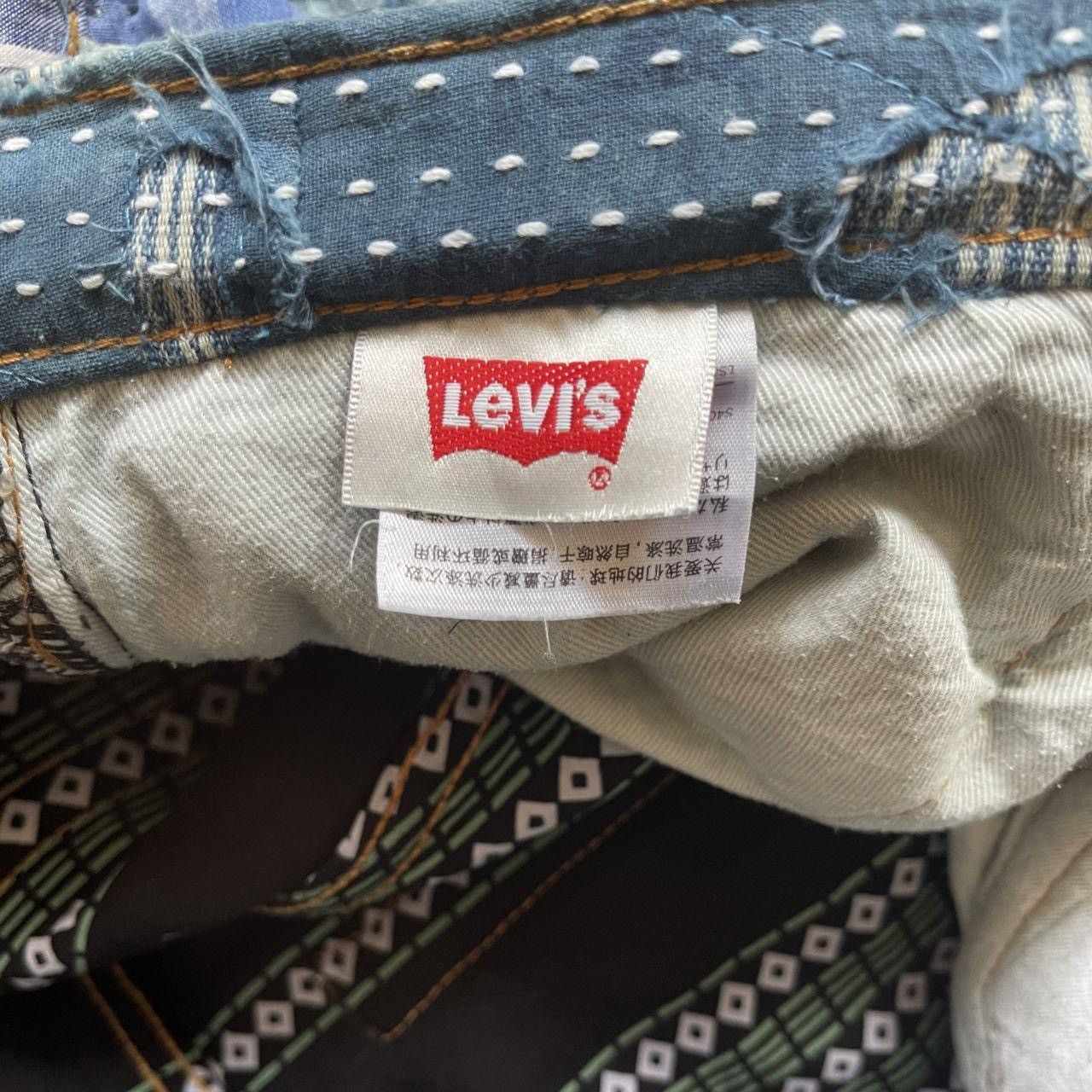 Kapital Indigo Boro Sashiko Distressed Jeans Size US 32 / EU 48 - 8 Thumbnail