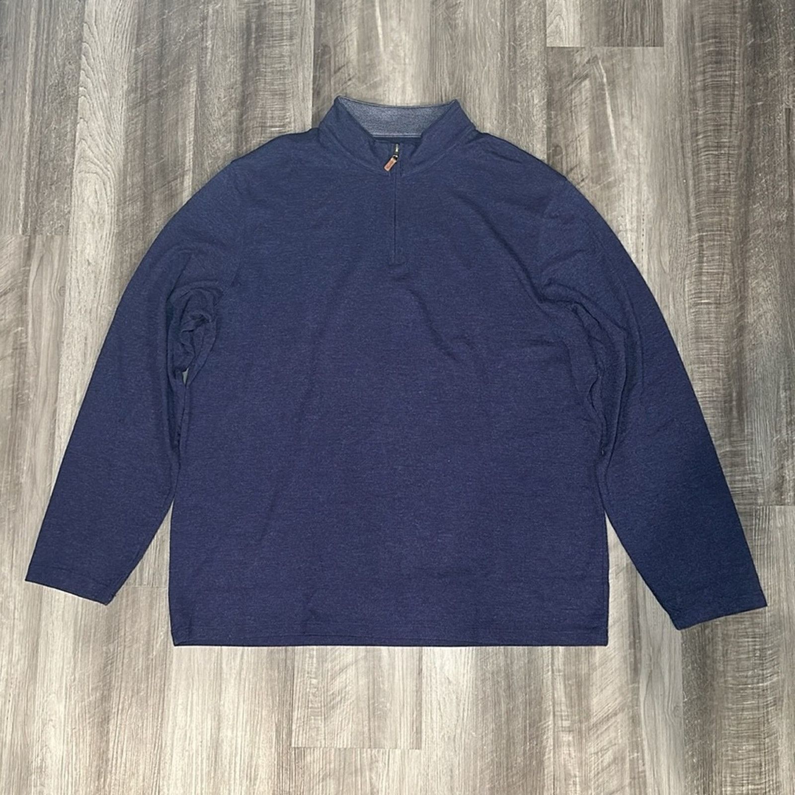 Mizzen+Main Mizzen + Main Trim Fit Quarter Zip Pullover - 2XL Size US XXL / EU 58 / 5 - 2 Thumbnail