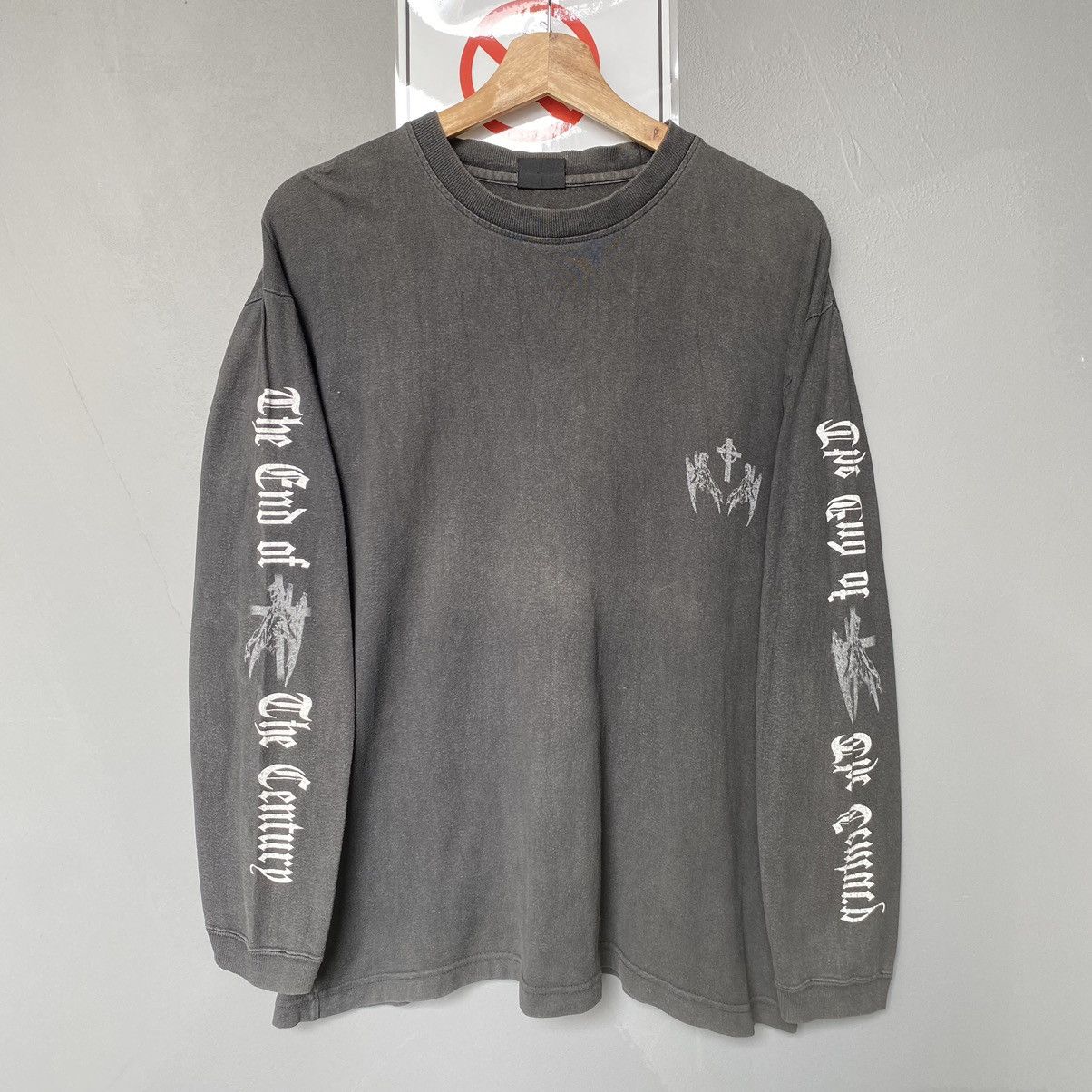 Vintage Thrashed Faded Vintage Y2K Impala ERD GRUNGE GRAIL L/S TEE Size US M / EU 48-50 / 2 - 2 Thumbnail