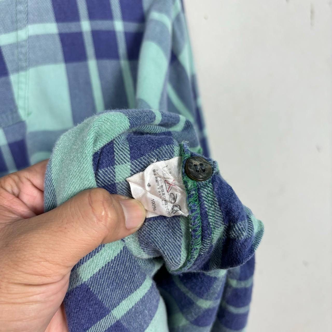 Issey Miyake Issey Miyake I.S. Sport Plaid Half Zip Flannel Shirt Vtg Size US L / EU 52-54 / 3 - 6 Thumbnail