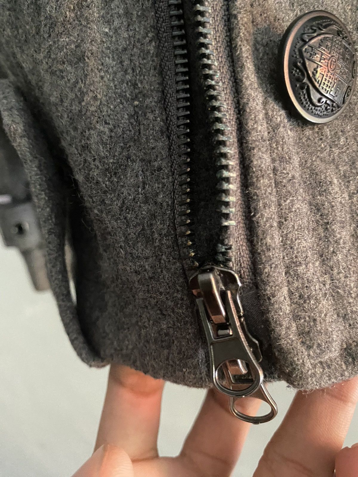 14th Addiction 2000s diviner wool bondage jacket Size US M / EU 48-50 / 2 - 12 Thumbnail