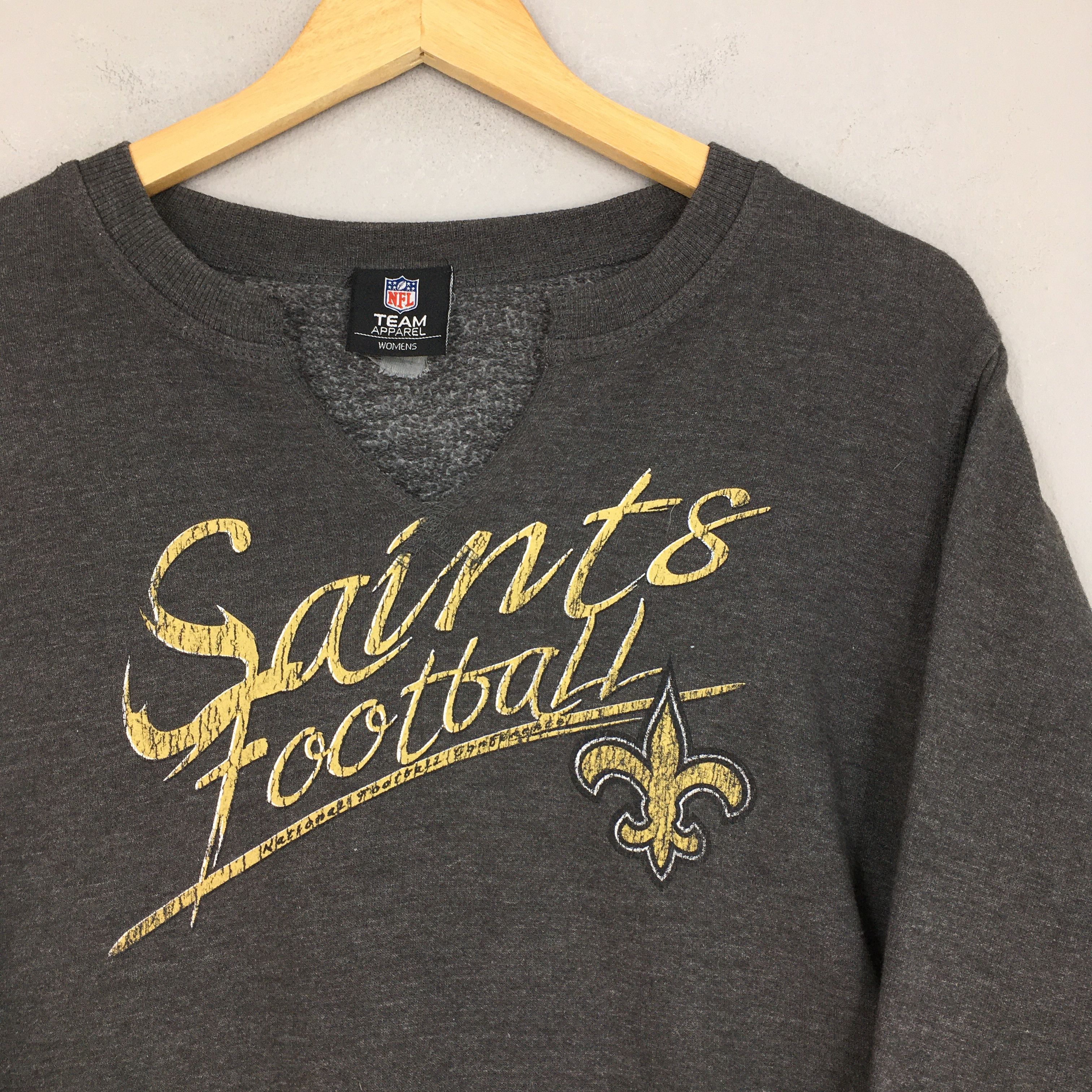 Nike New Orleans Saints Football NFL Women Sweatshirt Medium Size M / US 6-8 / IT 42-44 - 2 Thumbnail