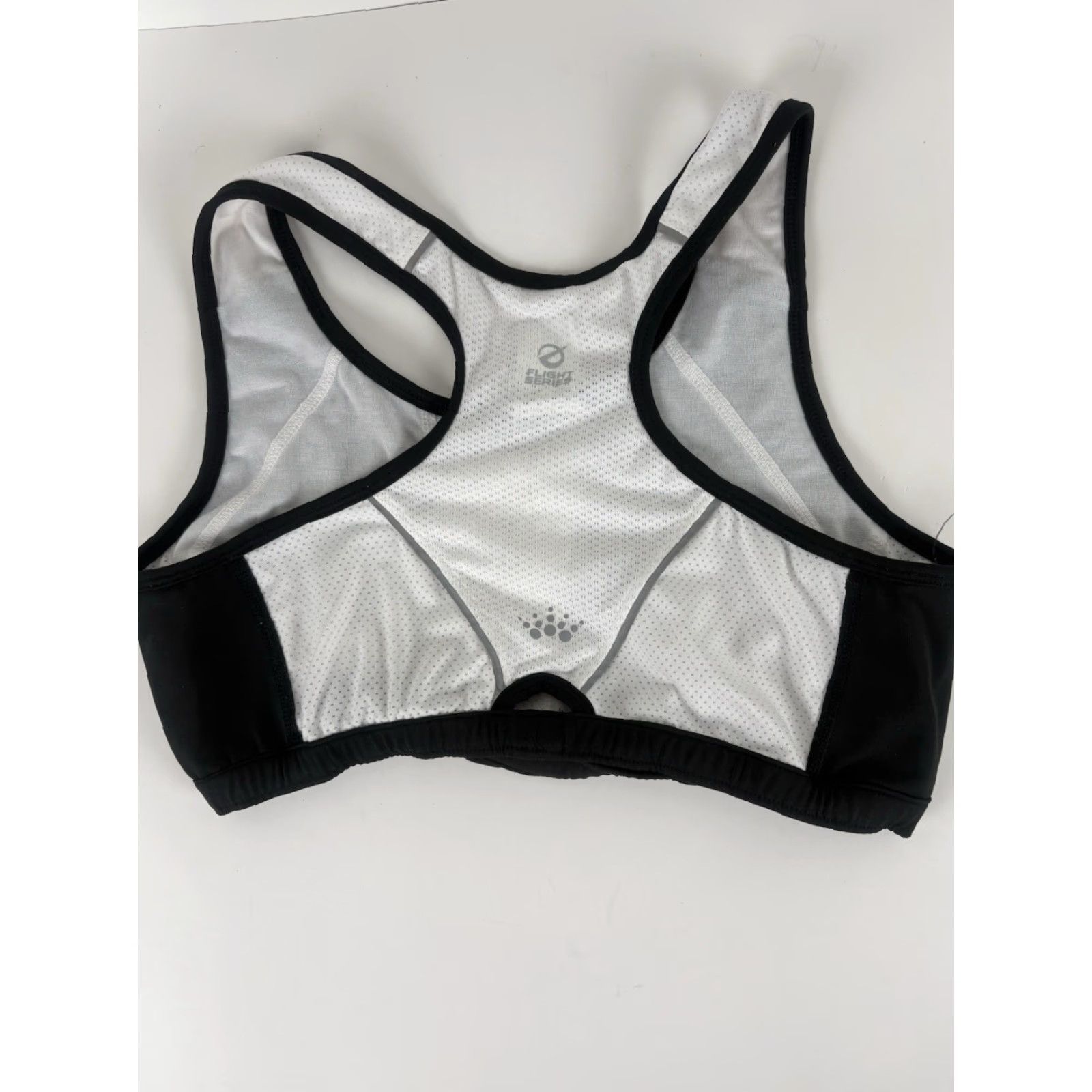 The North Face VINTAGE? wait no. The North Face Flight Series Black/White Sports Bra Womens L Size ONE SIZE - 2 Thumbnail