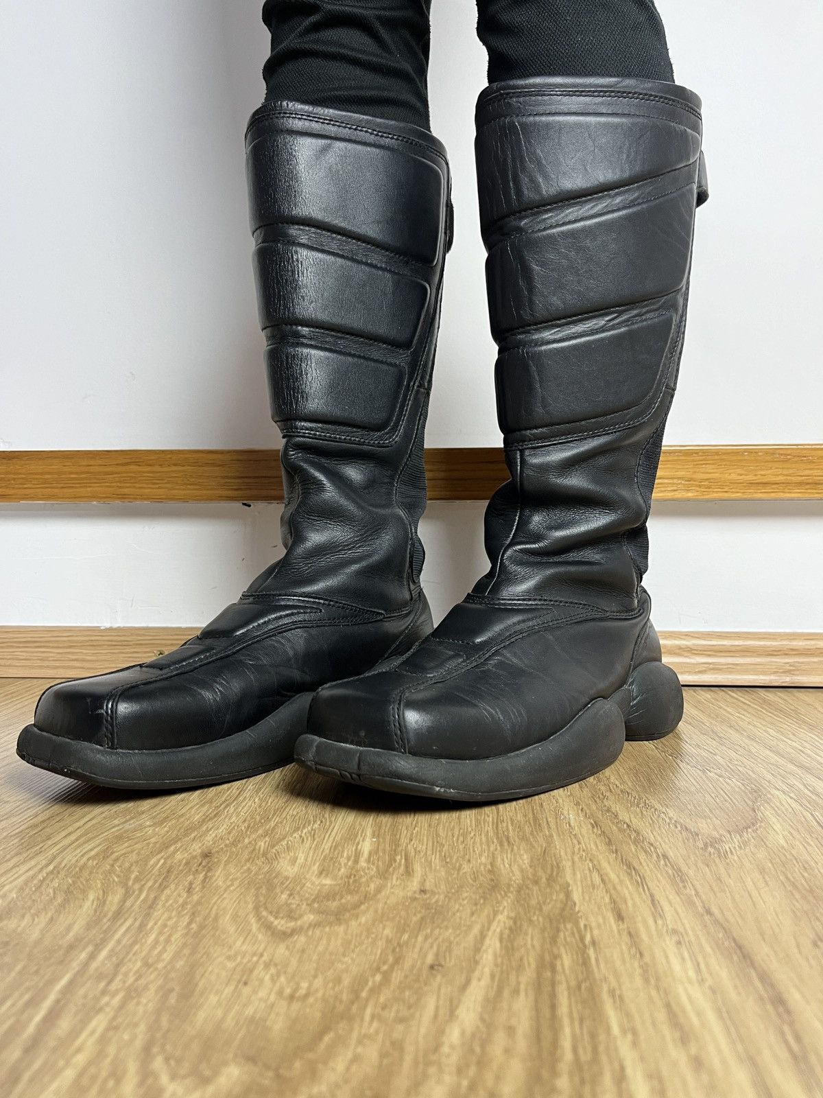 Miss Sixty Vintage Archive MISS SIXTY Grunge High Boots Avant-Garde Size US 10 / IT 40 - 4 Thumbnail