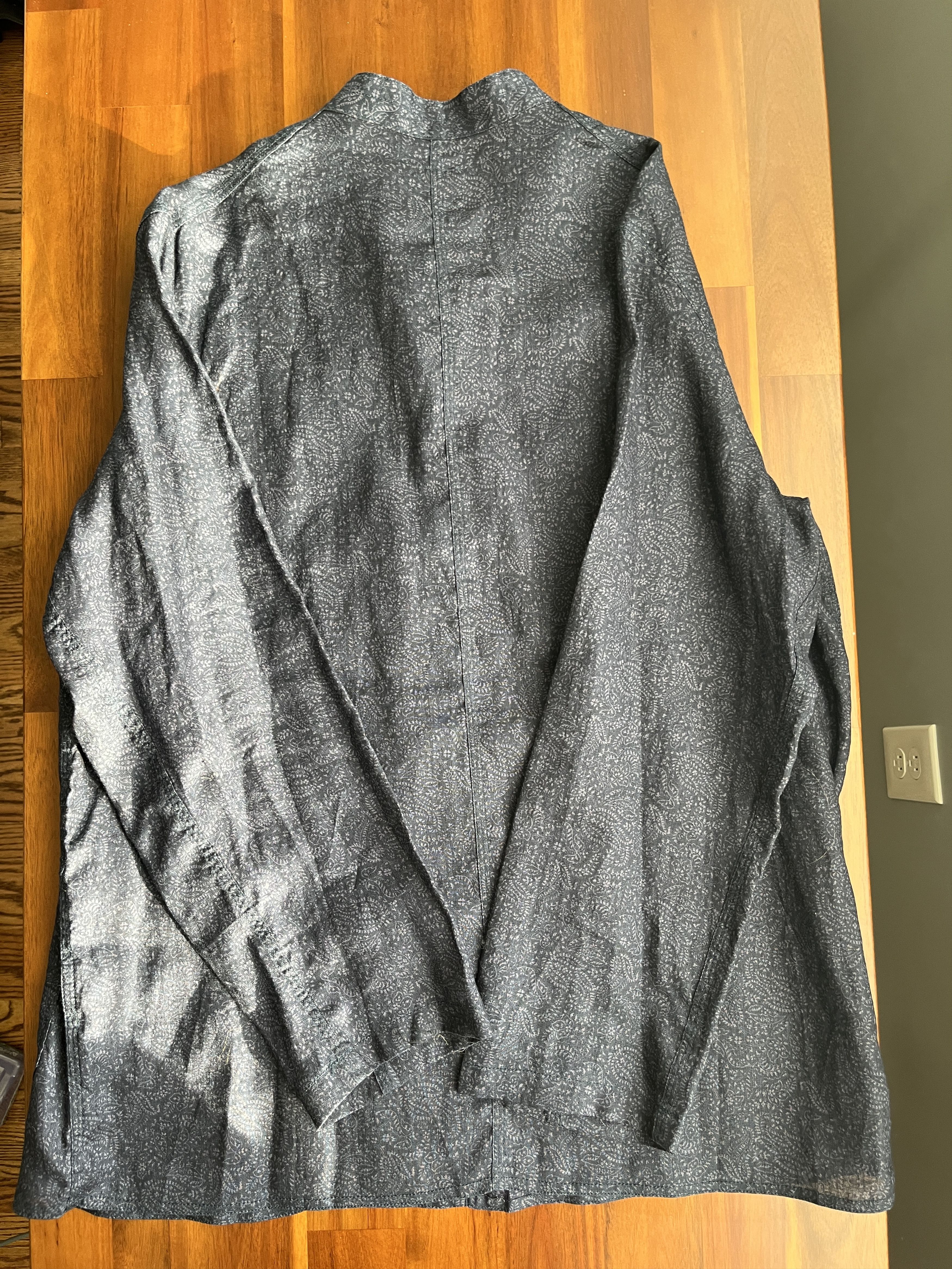Needles Linen Nehru Jacket Size US L / EU 52-54 / 3 - 2 Thumbnail