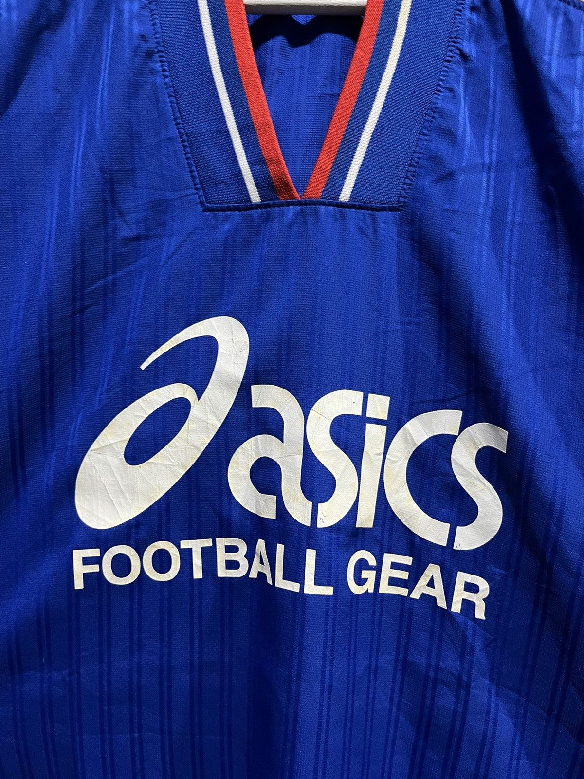 Asics Asics Football Gear Soccer Tee Logo 90s Size US L / EU 52-54 / 3 - 3 Thumbnail