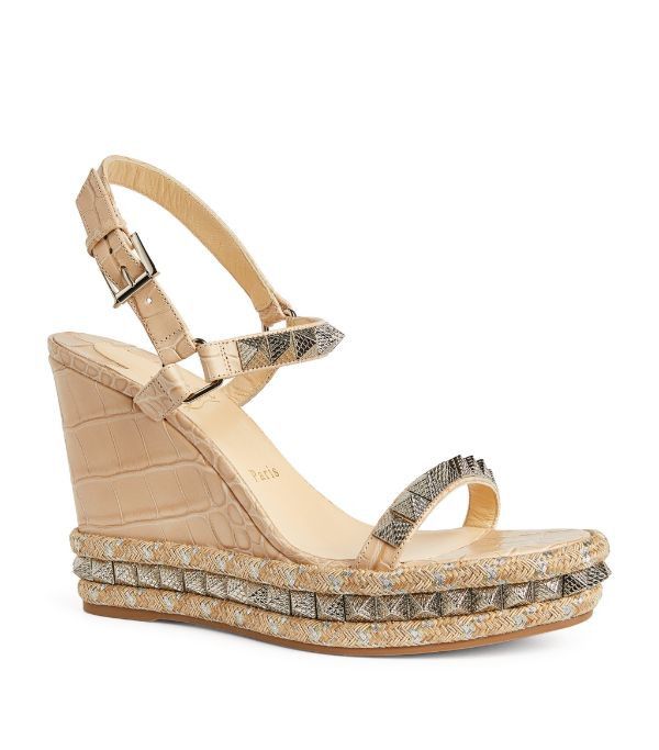 Christian Louboutin o1s1wg110924 Pyraclou Heeled in Multicolor Size US 8 / IT 38 - 3 Thumbnail
