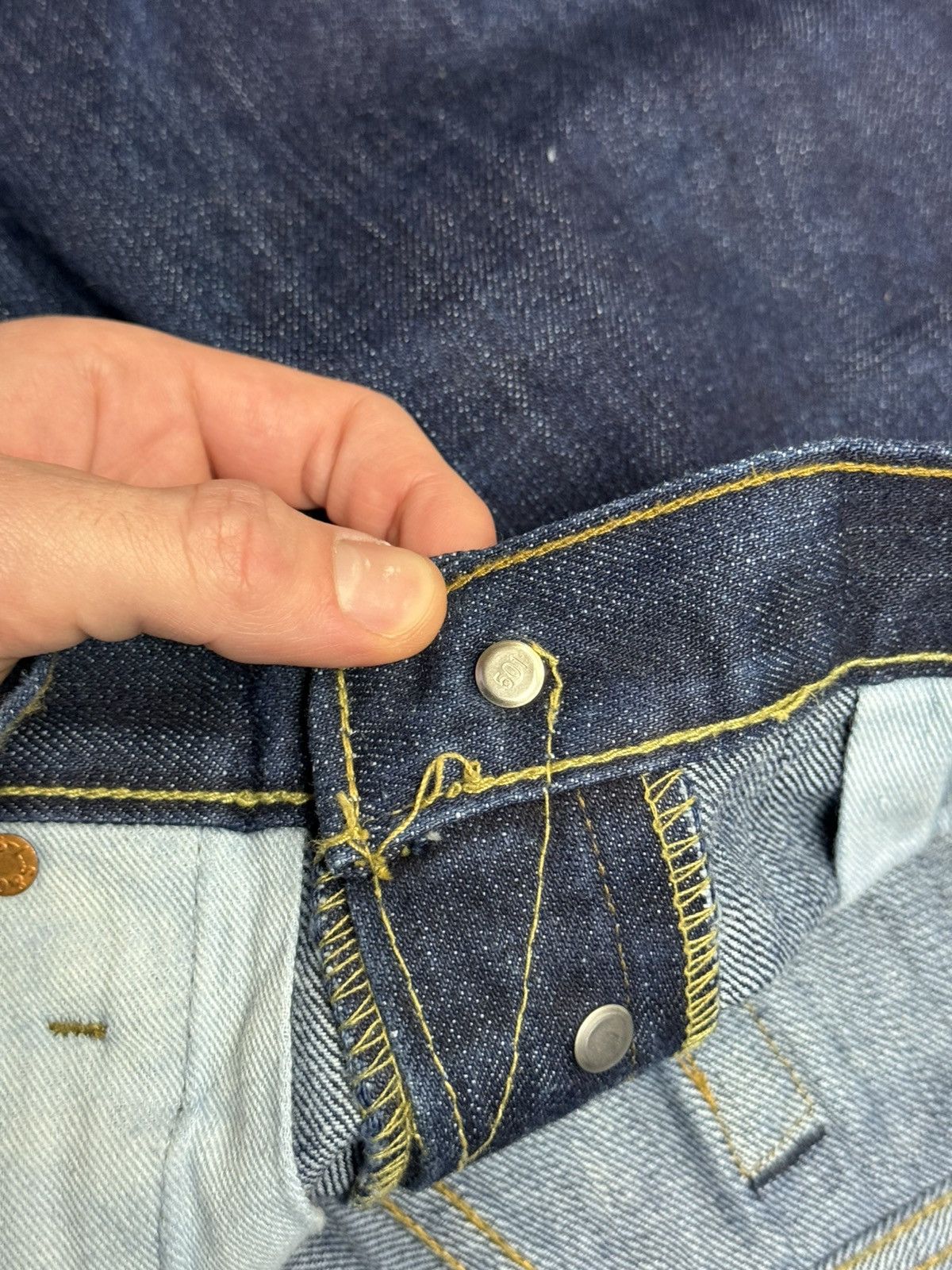 Levi's Vintage Levi's 501XX Jeans Selvedge Made In USA BootCut Size US 33 - 10 Thumbnail