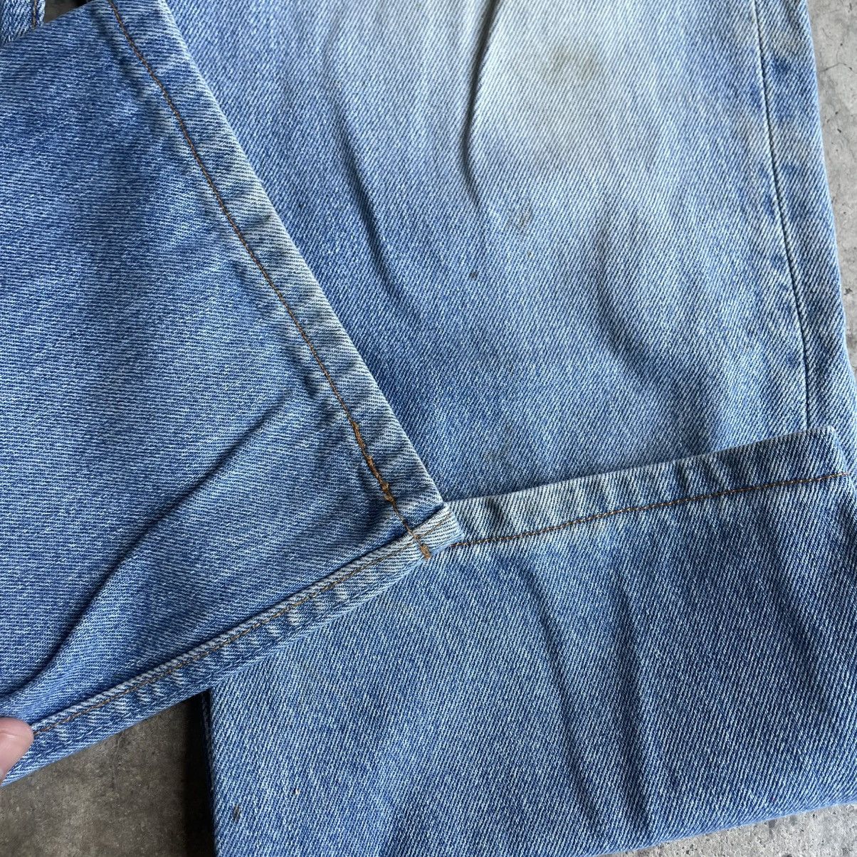 Levi's Vintage Clothing 🔥Vintage 90s Levis 501 Stoned Washed Distress Dirty Jeans Size US 34 / EU 50 - 7 Thumbnail