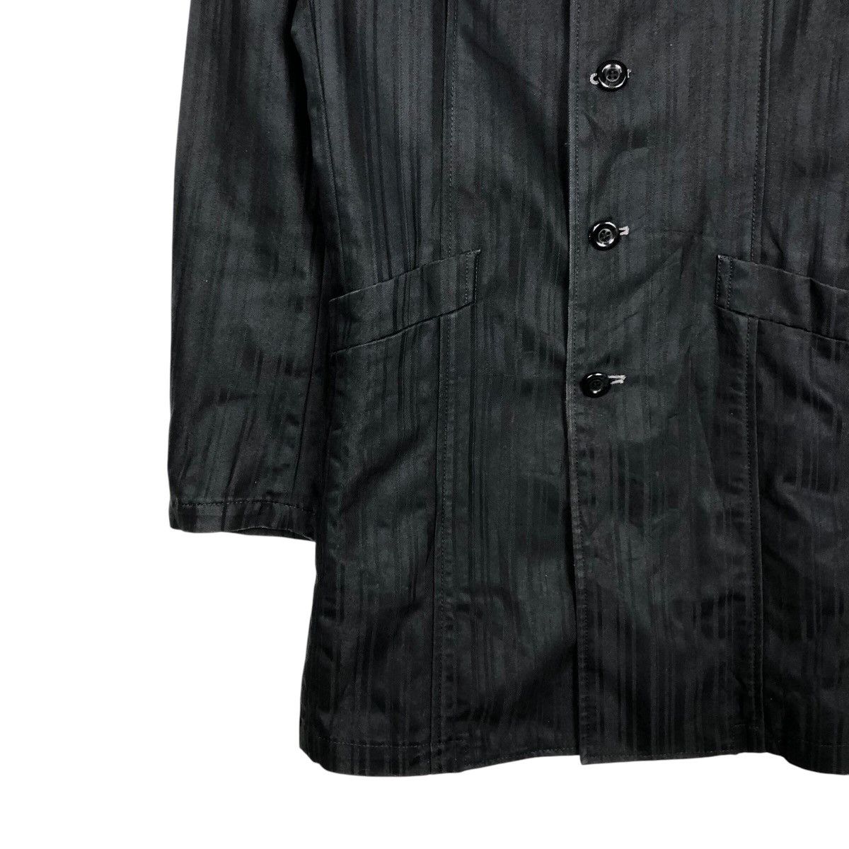 Hysteric Glamour 📌Vintage Hickory Chore Jacket Tornado Mart Japan Rich Black Size US M / EU 48-50 / 2 - 5 Thumbnail