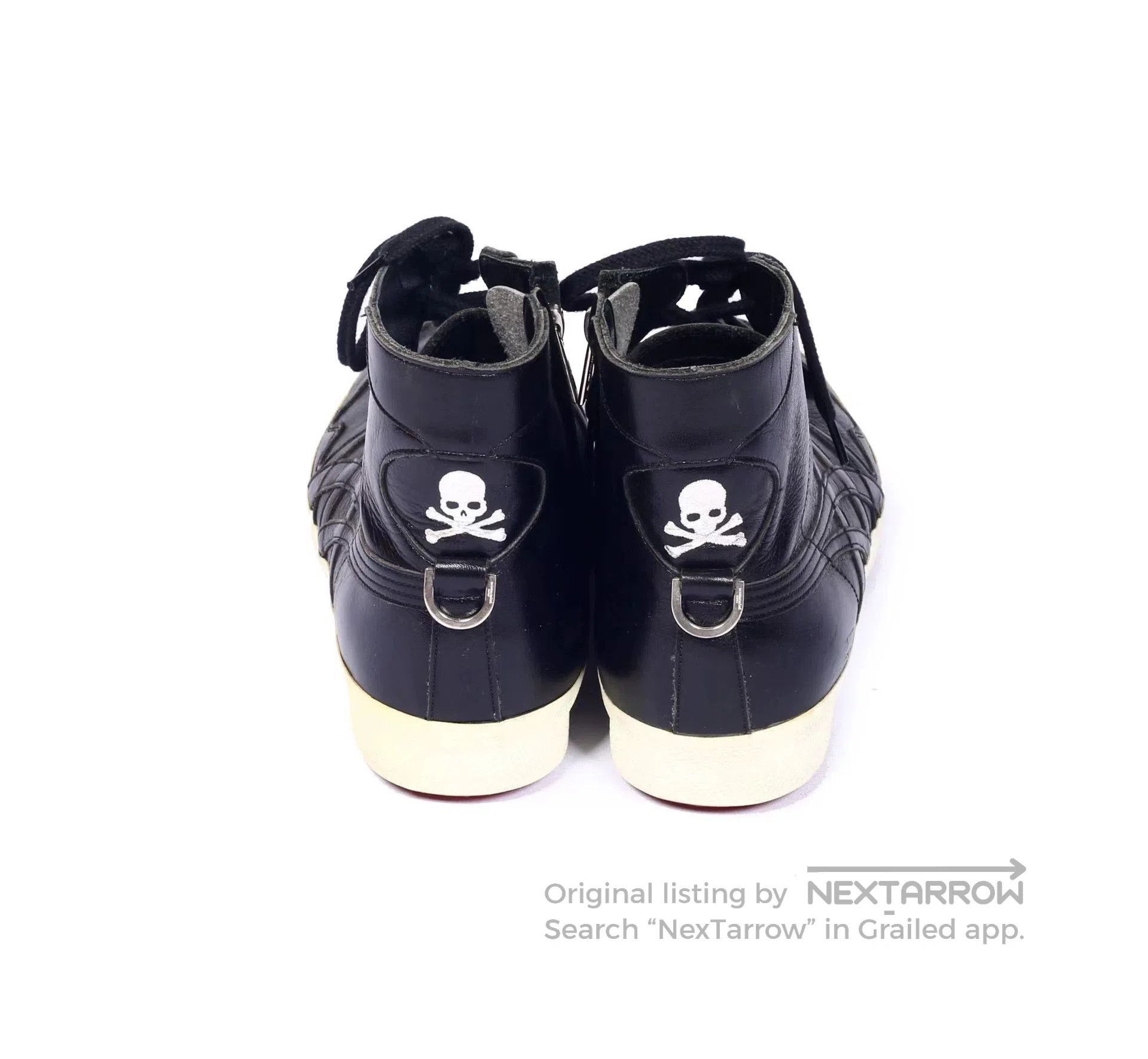 Onitsuka Tiger Black High-Top Leather Sneakers Size 11. Size US 11 / EU 44 - 5 Thumbnail
