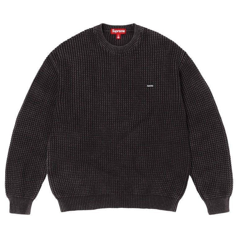Supreme Supreme Washed Small Box Waffle Sweater • XL Size US XL / EU 56 / 4 - 1 Thumbnail