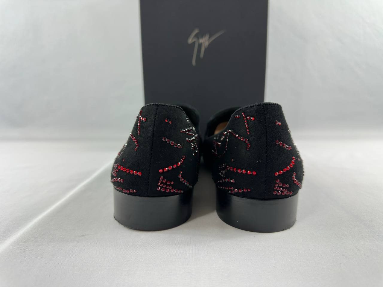 Giuseppe Zanotti Giuseppe Zanotti G-Glam Crystal Logo Loafer Size US 10 / EU 43 - 9 Thumbnail