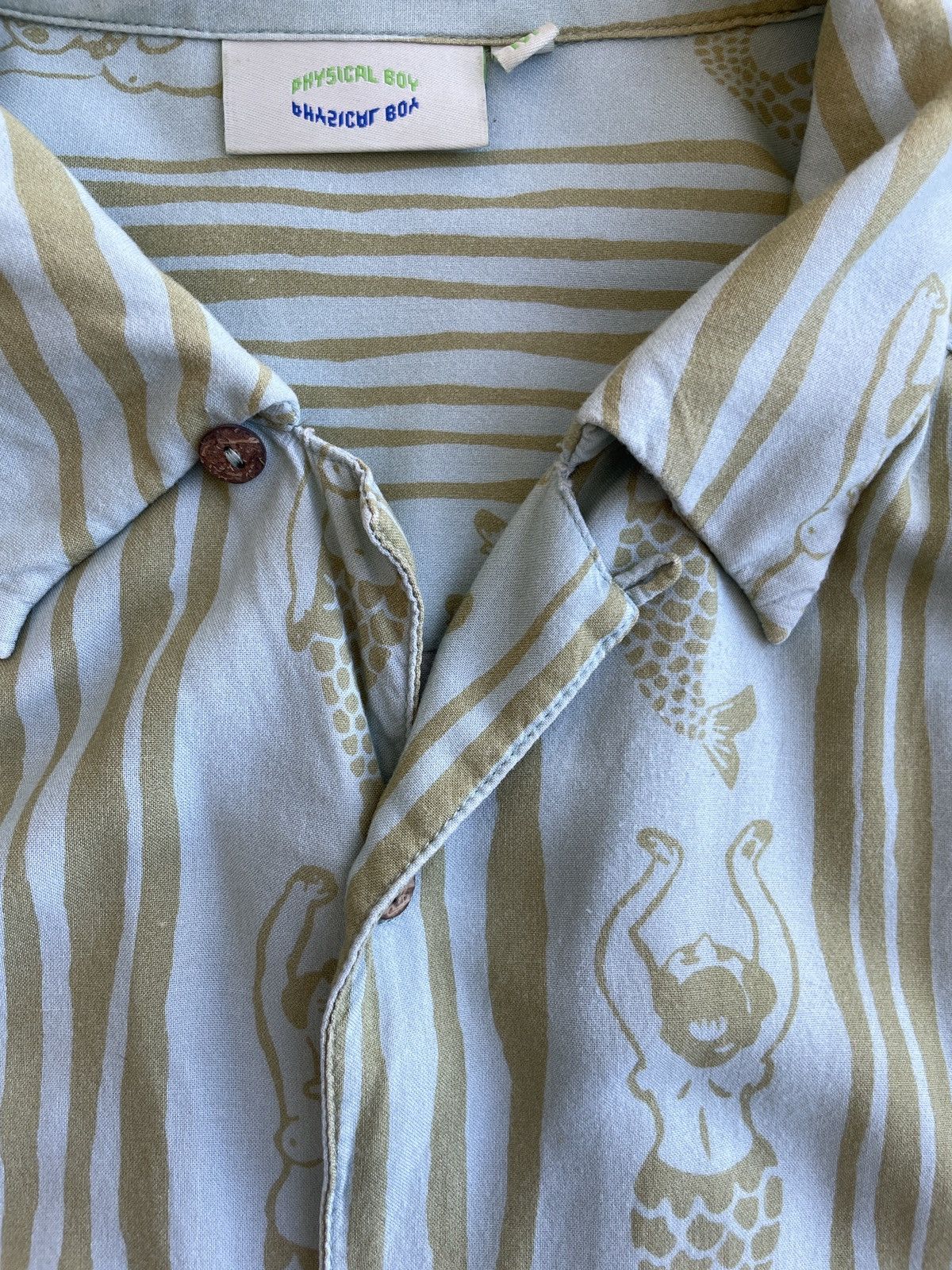 Vintage Physical Boy Short Sleeve Shirt Size US M / EU 48-50 / 2 - 7 Thumbnail