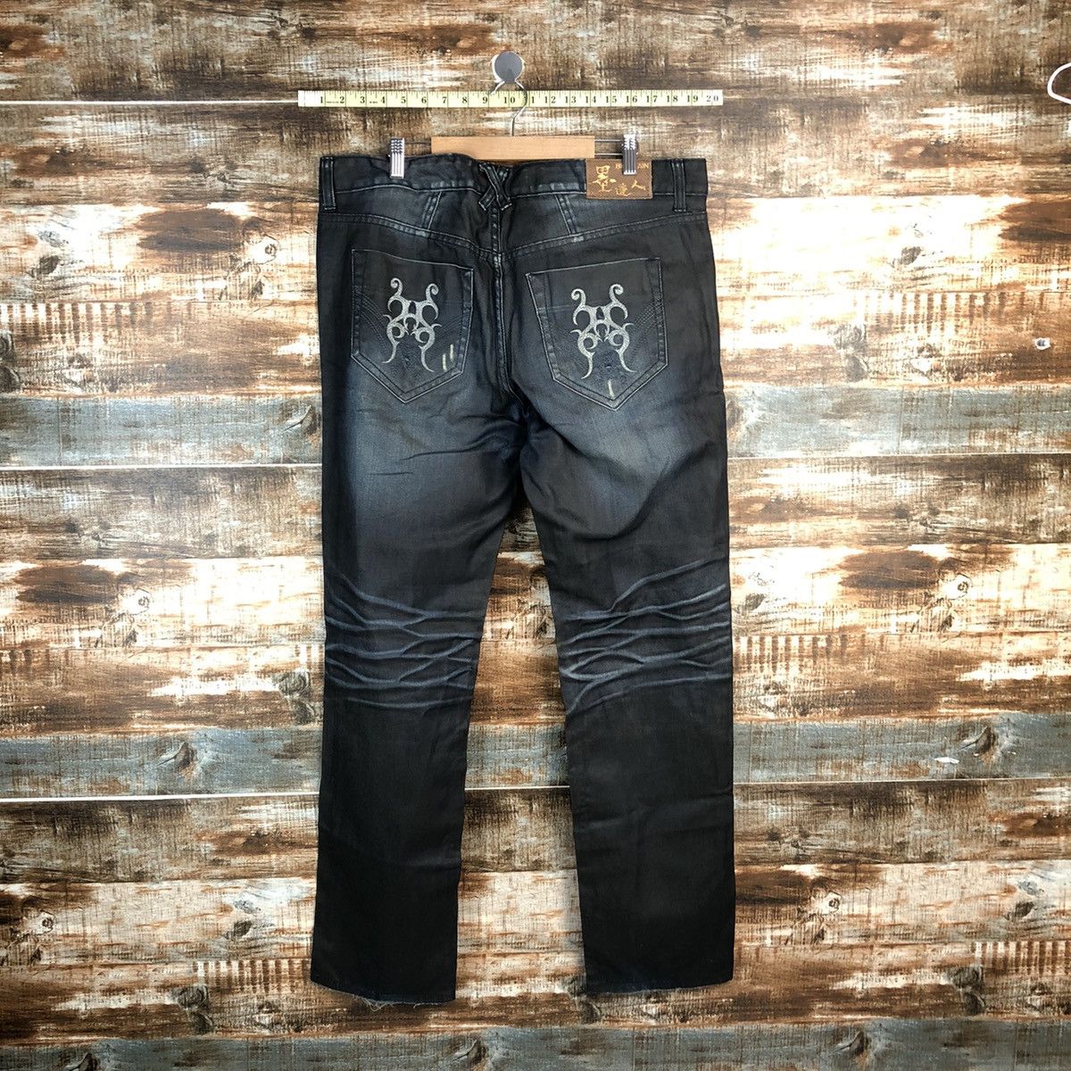 Japanese Brand DLL Osaka Big Train Blue Denim Pants #C095 Size US 38 / EU 54 - 15 Thumbnail