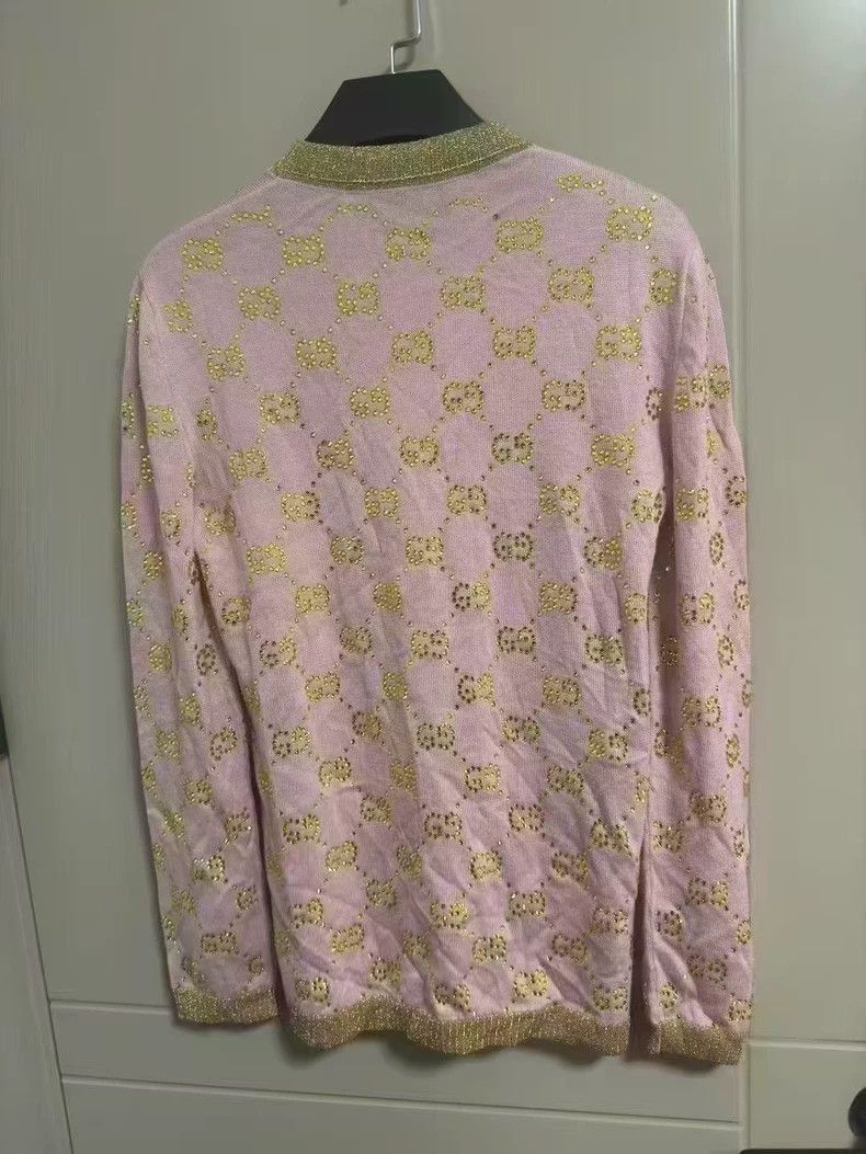 Gucci Gucci Gold Line Knit Sweater-2505 Size XS / US 0-2 / IT 36-38 - 2 Thumbnail