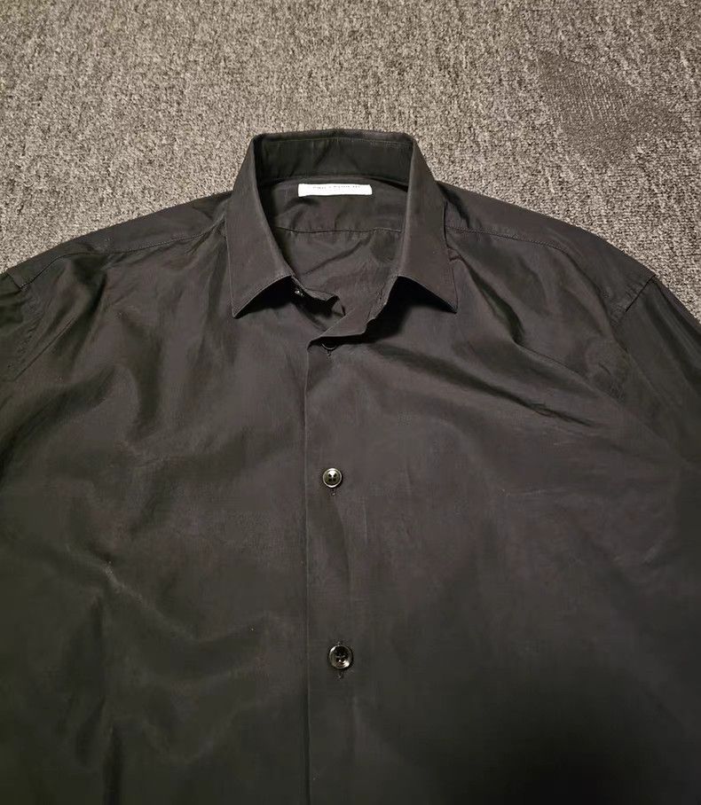 Saint Laurent Paris Saint Laurent Black Solid Shirt Size US L / EU 52-54 / 3 - 6 Thumbnail
