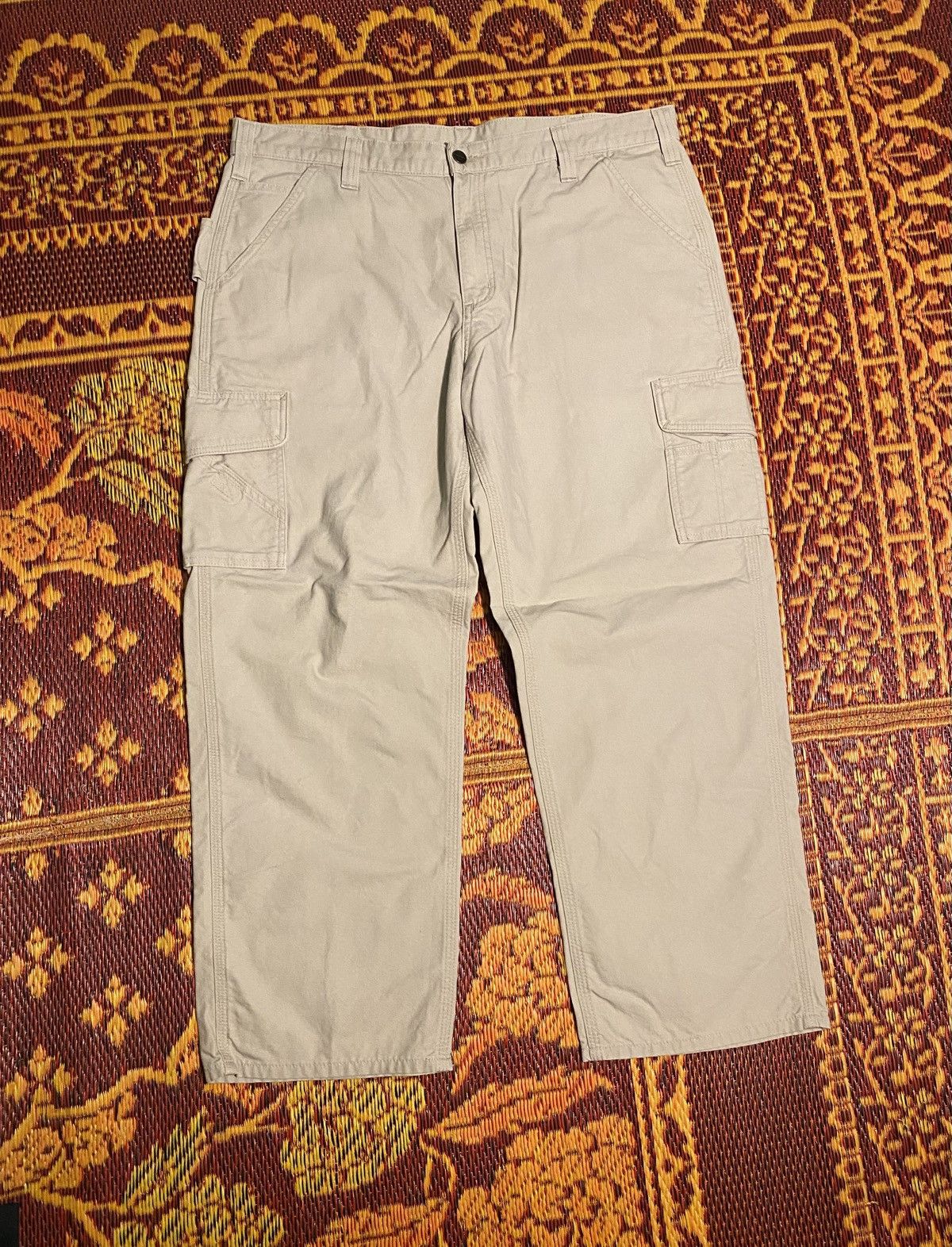 Carhartt Carhartt Cargo Carpenter Work Pants Size US 38 / EU 54 - 1 Thumbnail